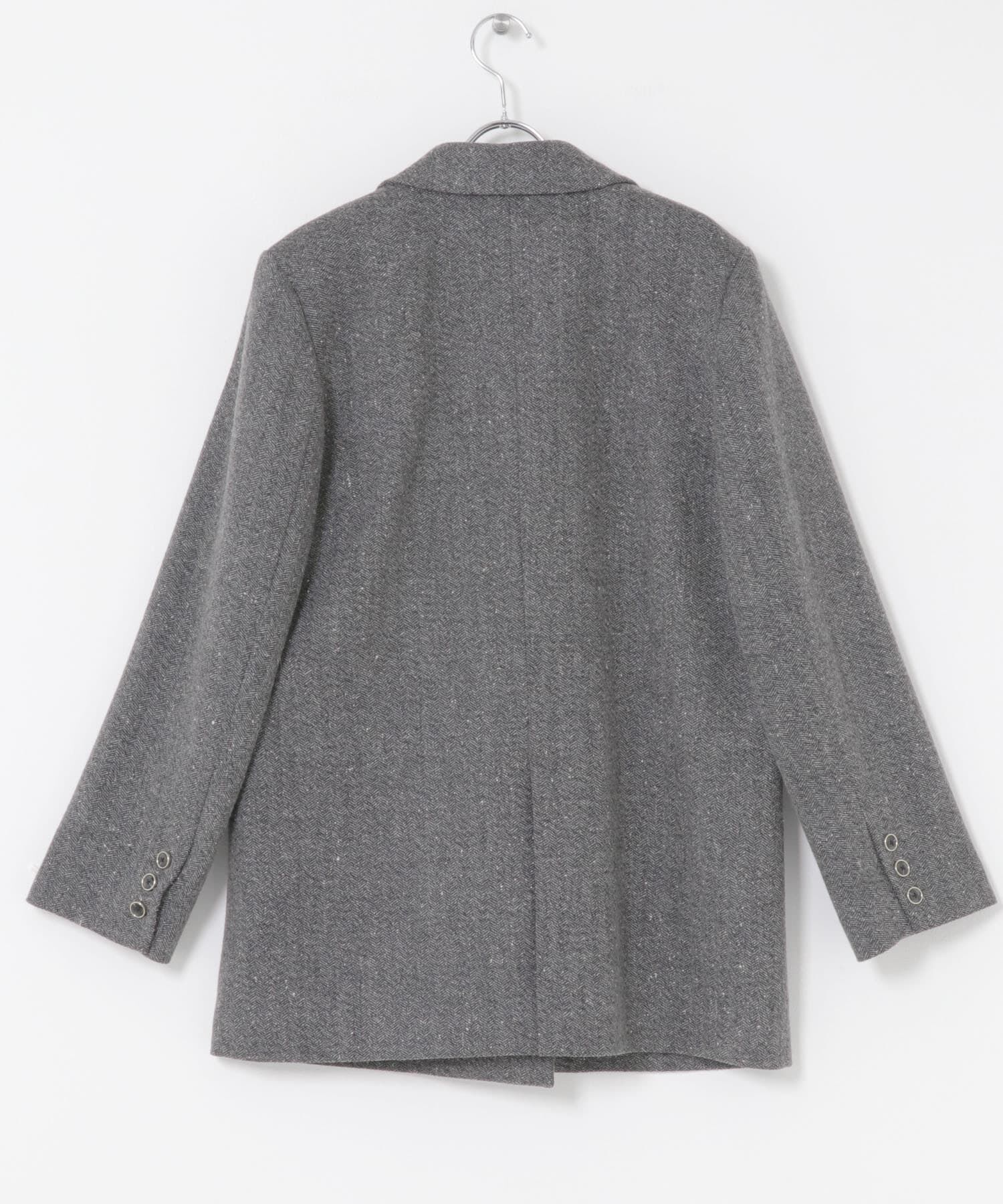 URBAN RESEARCH ROSSO「F by ROSSO　ヘリンボンネップツイードジャケット」|その他|