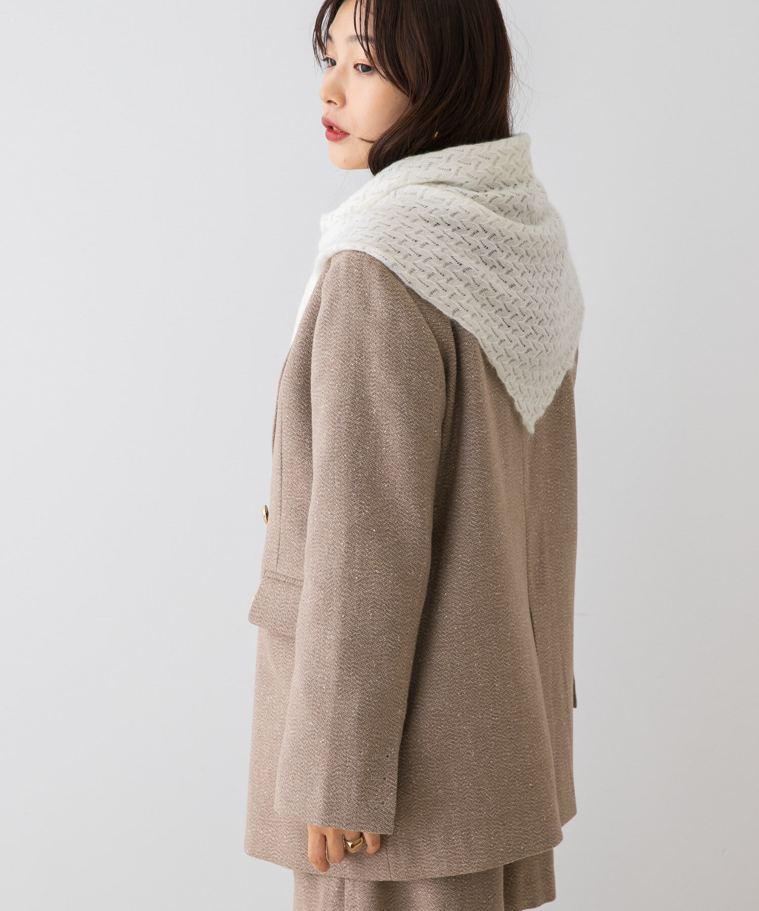 URBAN RESEARCH ROSSO「F by ROSSO　ヘリンボンネップツイードジャケット」|その他|