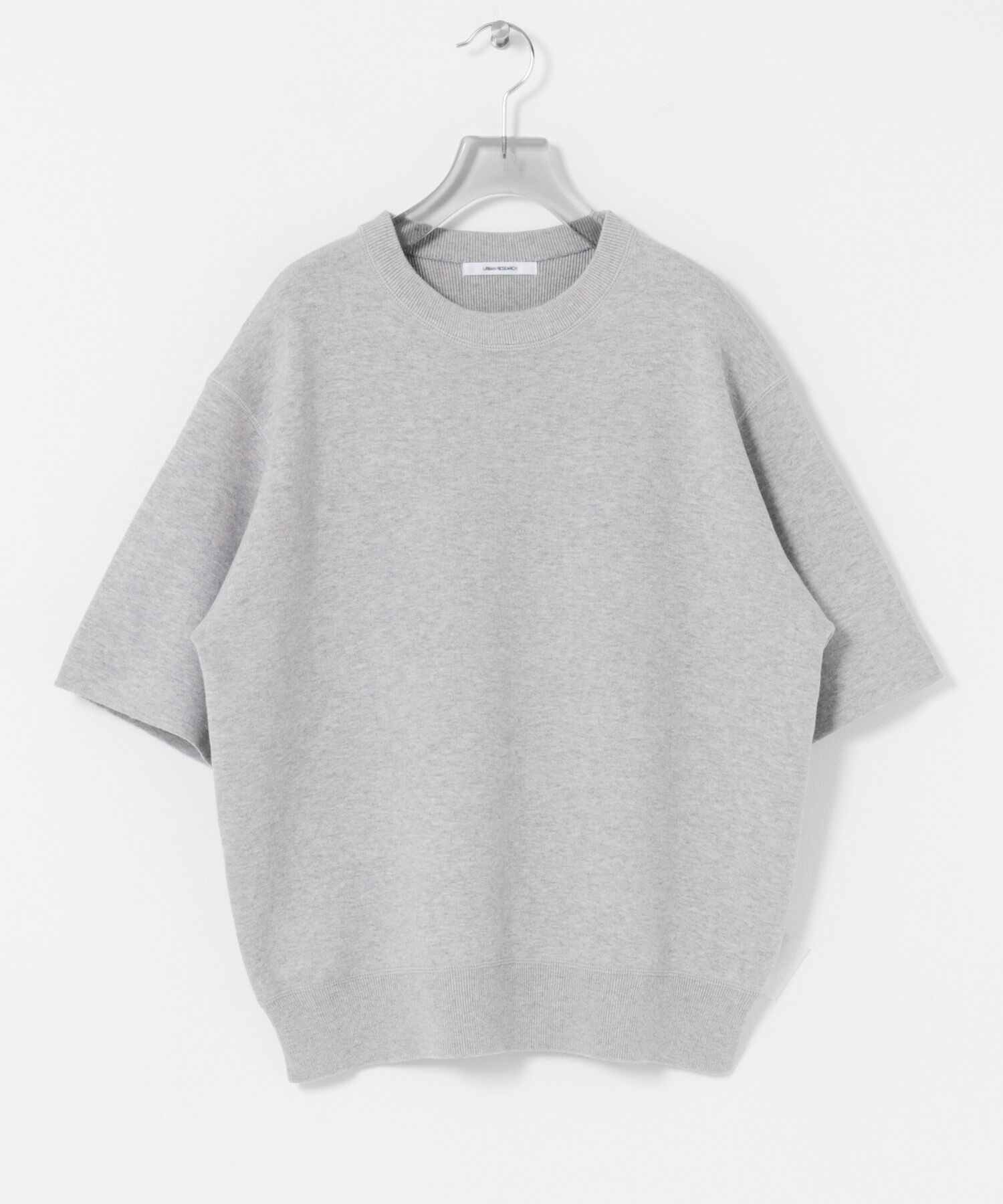 URBAN RESEARCH「コットンカシミヤハーフスリーブニット」|ニット・セーター|