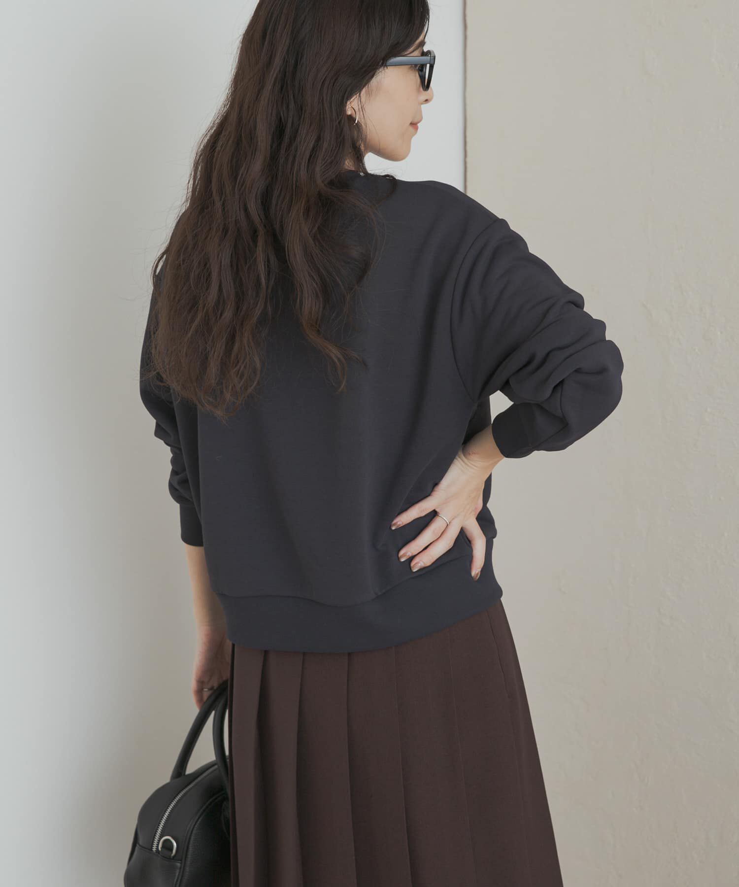 URBAN RESEARCH DOORS「速乾裏毛サイドポケットプルオーバー」|Tシャツ・カットソー|