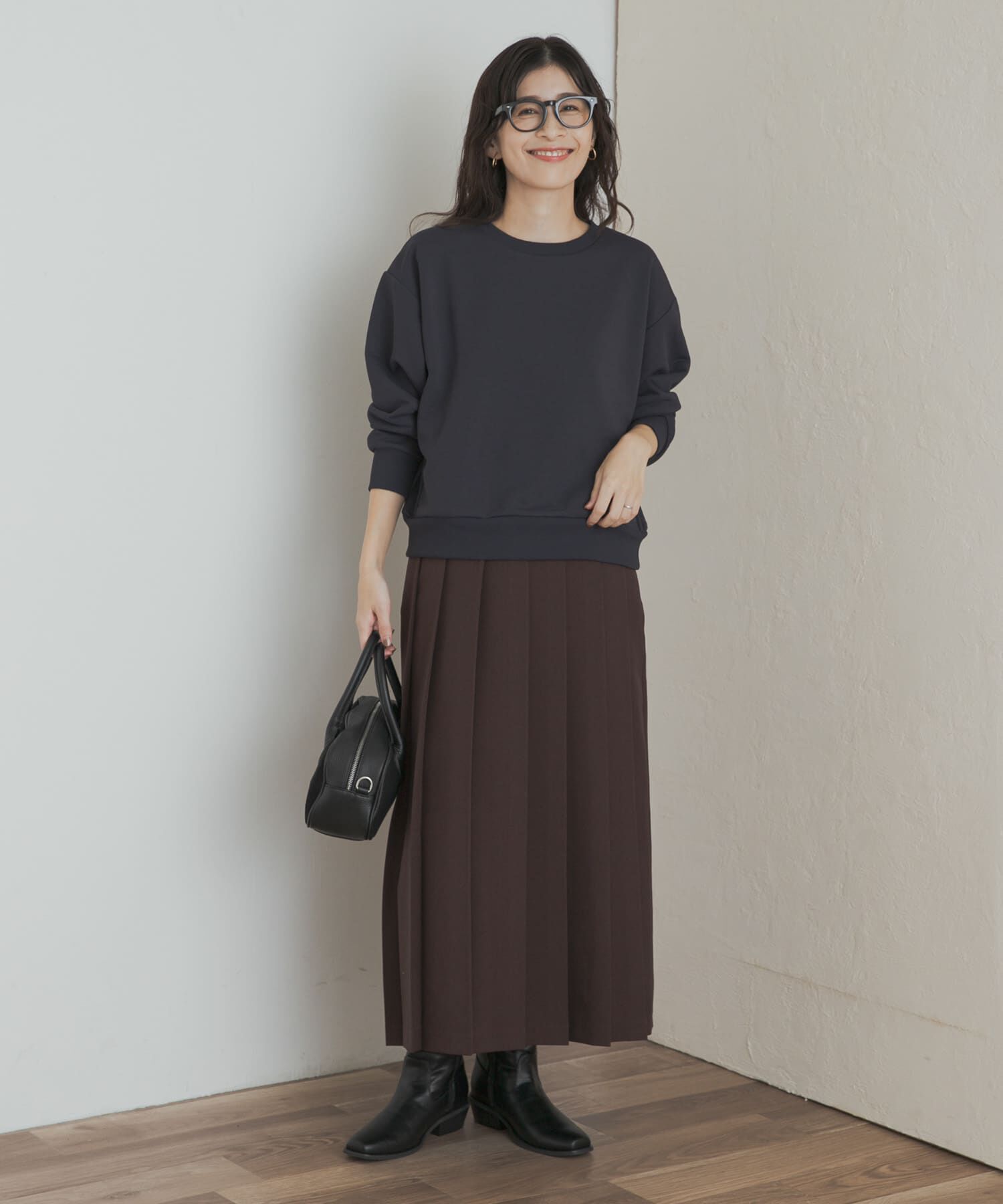 URBAN RESEARCH DOORS「速乾裏毛サイドポケットプルオーバー」|Tシャツ・カットソー|