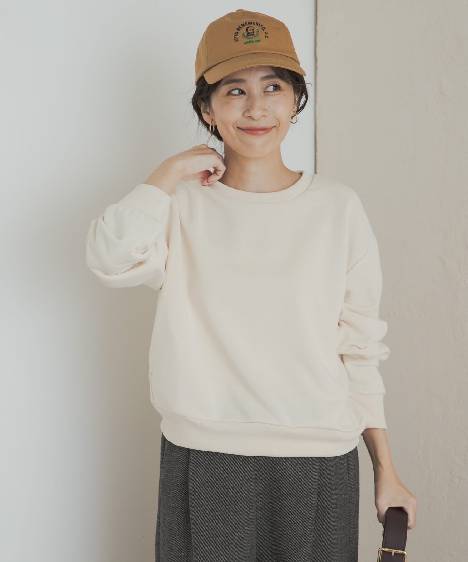 URBAN RESEARCH DOORS「速乾裏毛サイドポケットプルオーバー」|Tシャツ・カットソー|