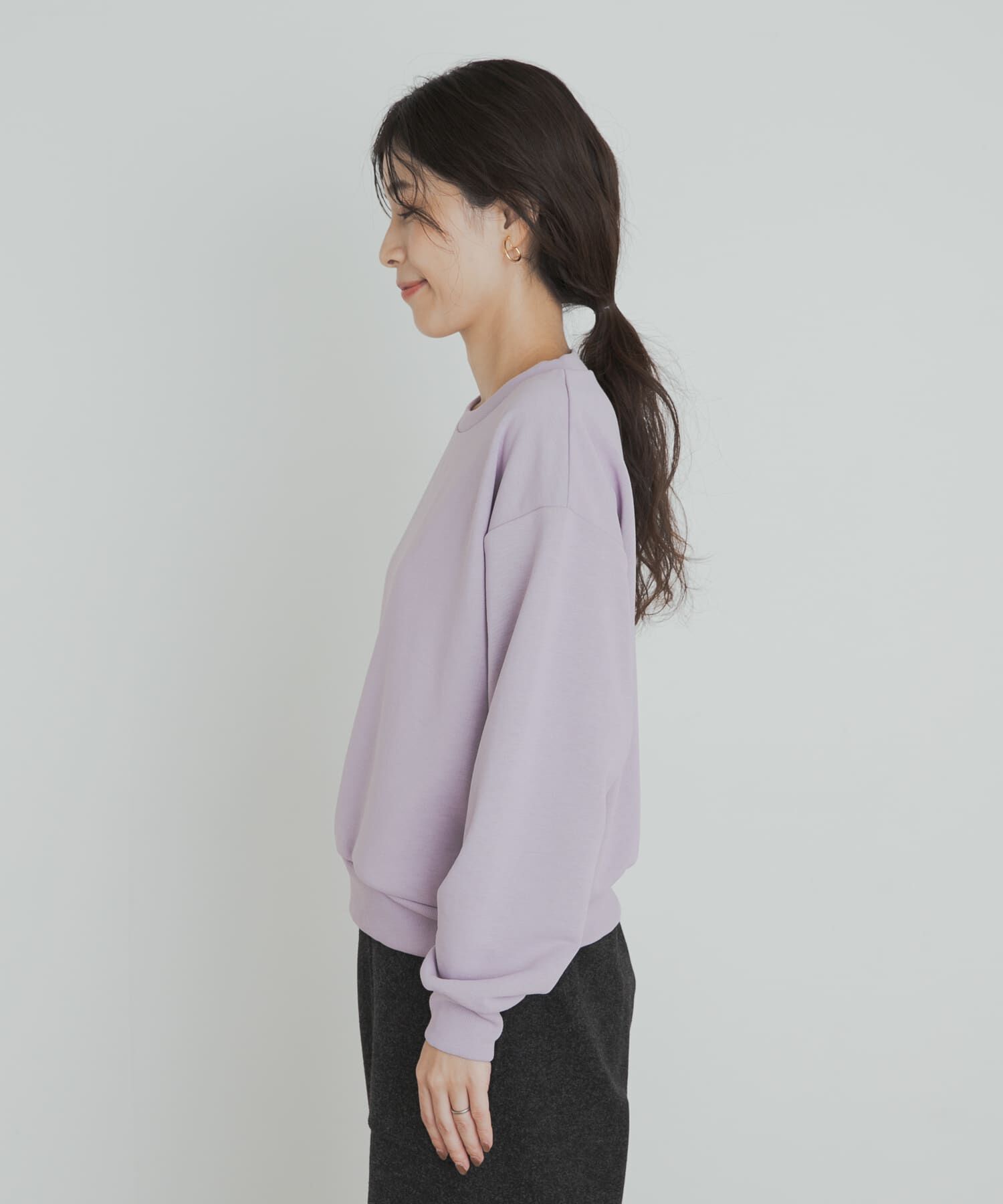 URBAN RESEARCH DOORS「速乾裏毛サイドポケットプルオーバー」|Tシャツ・カットソー|