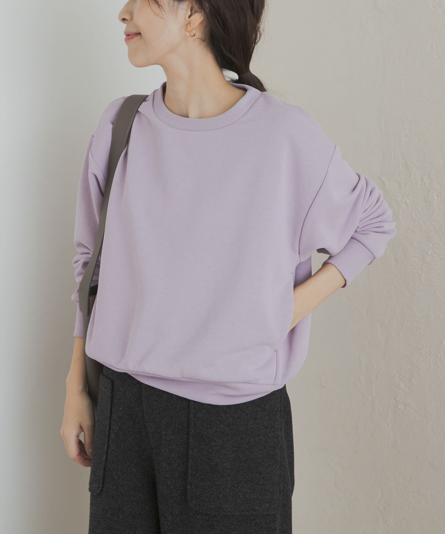 URBAN RESEARCH DOORS「速乾裏毛サイドポケットプルオーバー」|Tシャツ・カットソー|