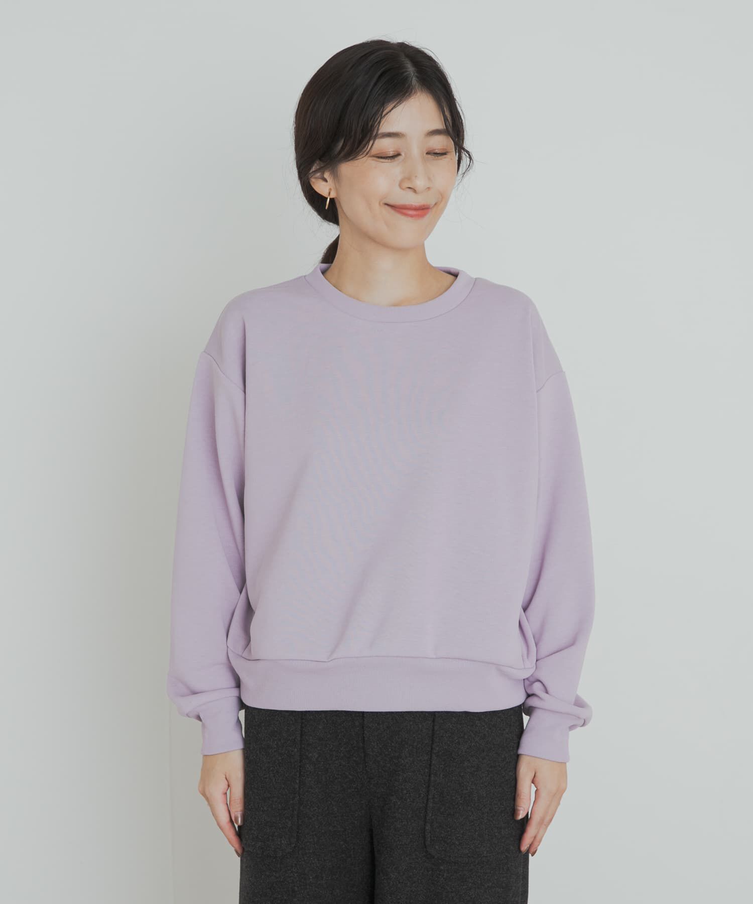 URBAN RESEARCH DOORS「速乾裏毛サイドポケットプルオーバー」|Tシャツ・カットソー|