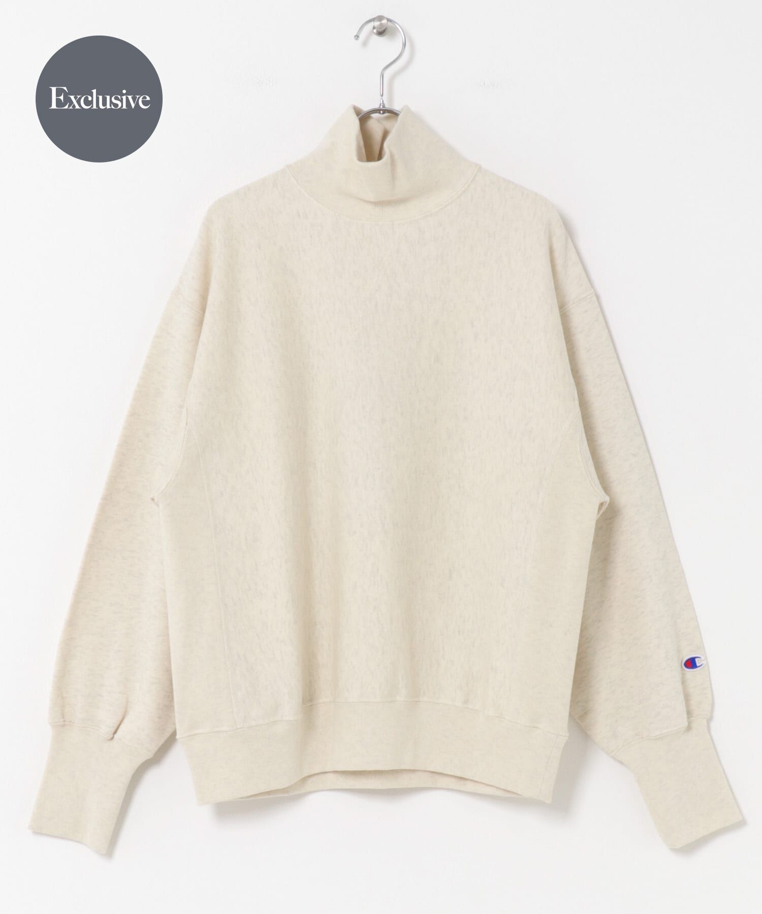 URBAN RESEARCH DOORS「『別注』Champion&times;DOORS　Highneck Sweatshirts」|スウェット・ジャージ|オートミール