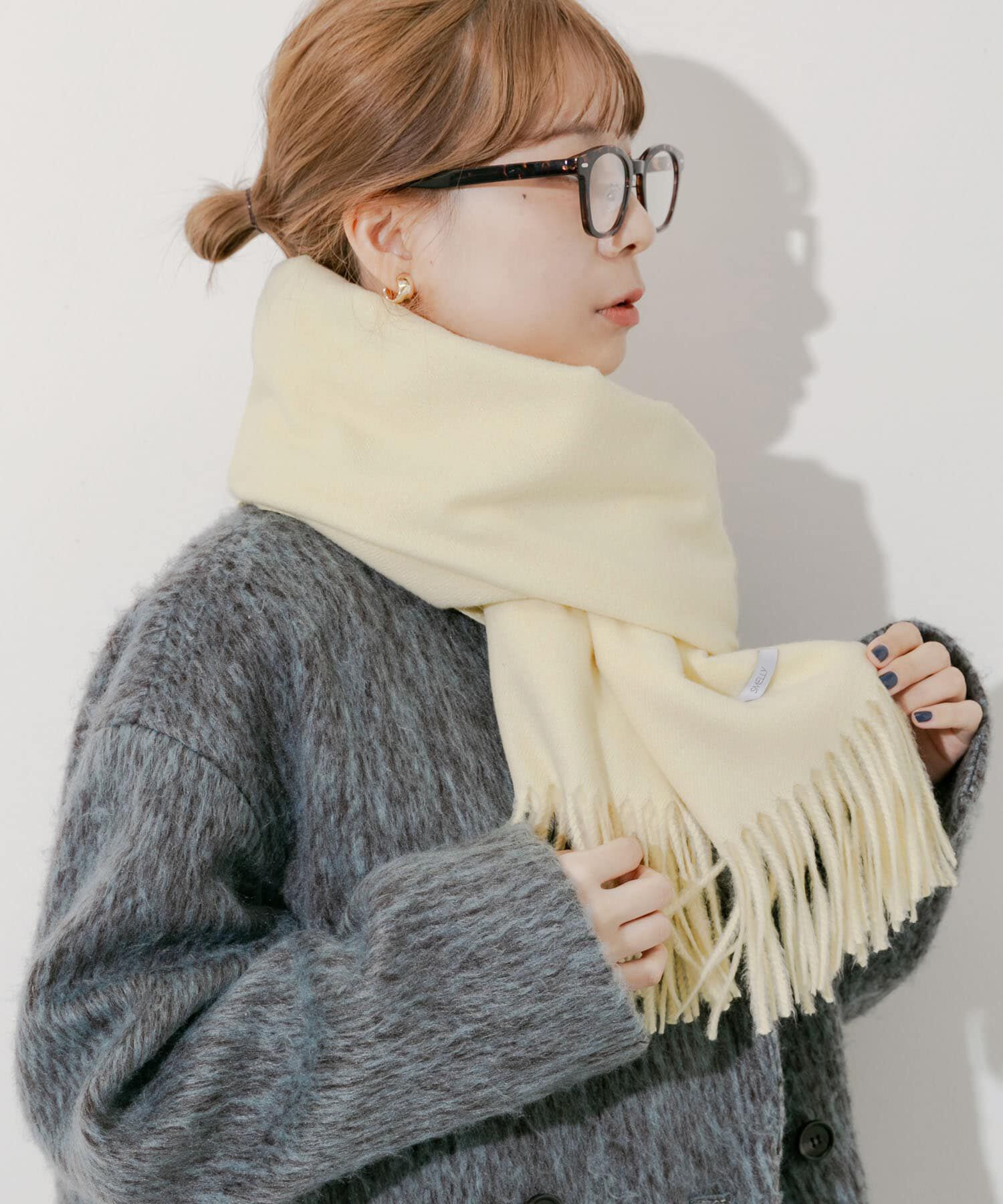 SMELLY「ムジシンプルマフラー」|マフラー|