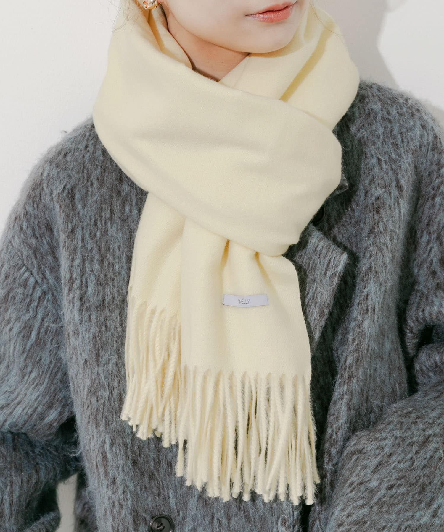 SMELLY「ムジシンプルマフラー」|マフラー|