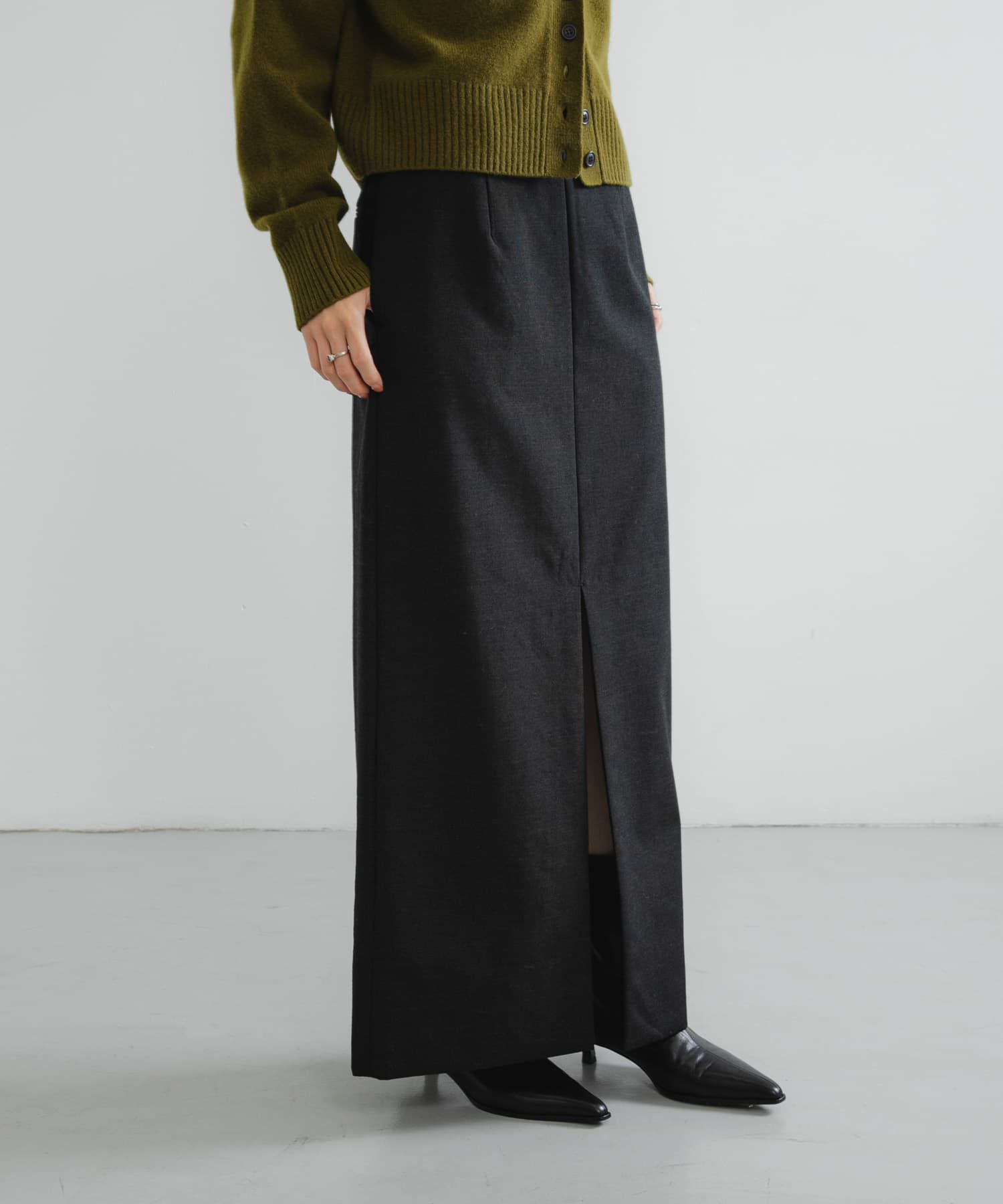 URBAN RESEARCH「new basic　BRADFORD WOOL SKIRT」|スカート|