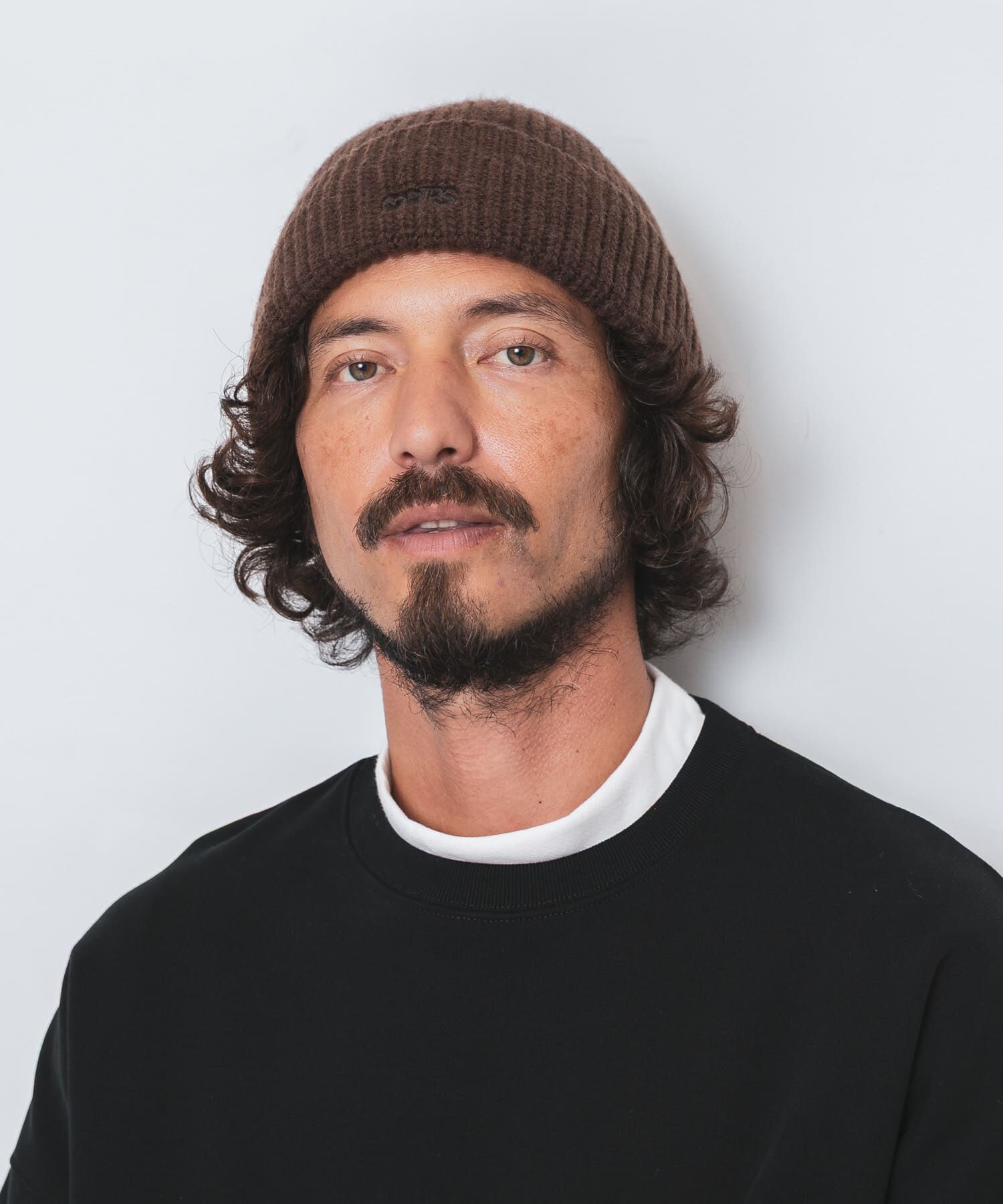 Sonny Label 「OOPS　ニット帽」|ニット帽|ブラウン