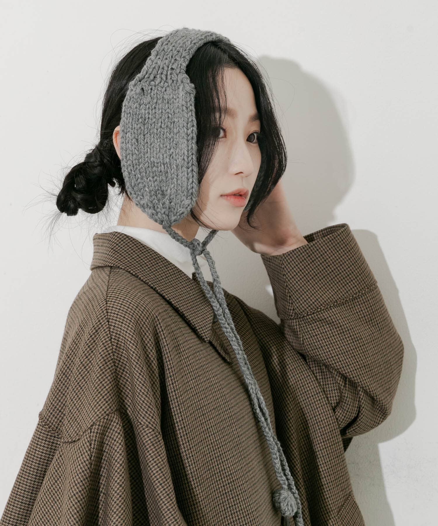 SMELLY「ニットイヤーマフ」|イヤーマフ|