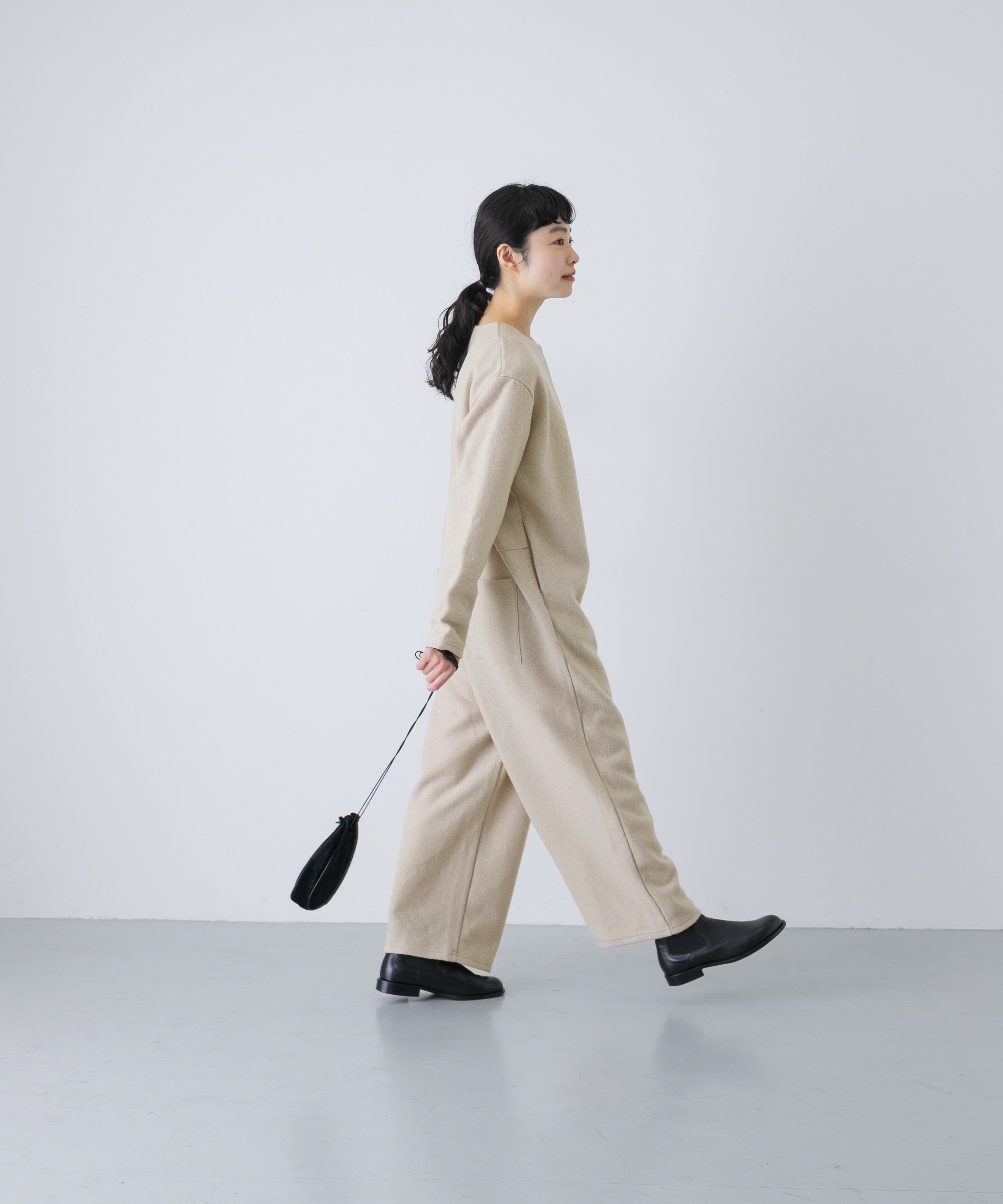 かぐれ「ウールブークレーオールインワン」|オールインワン|