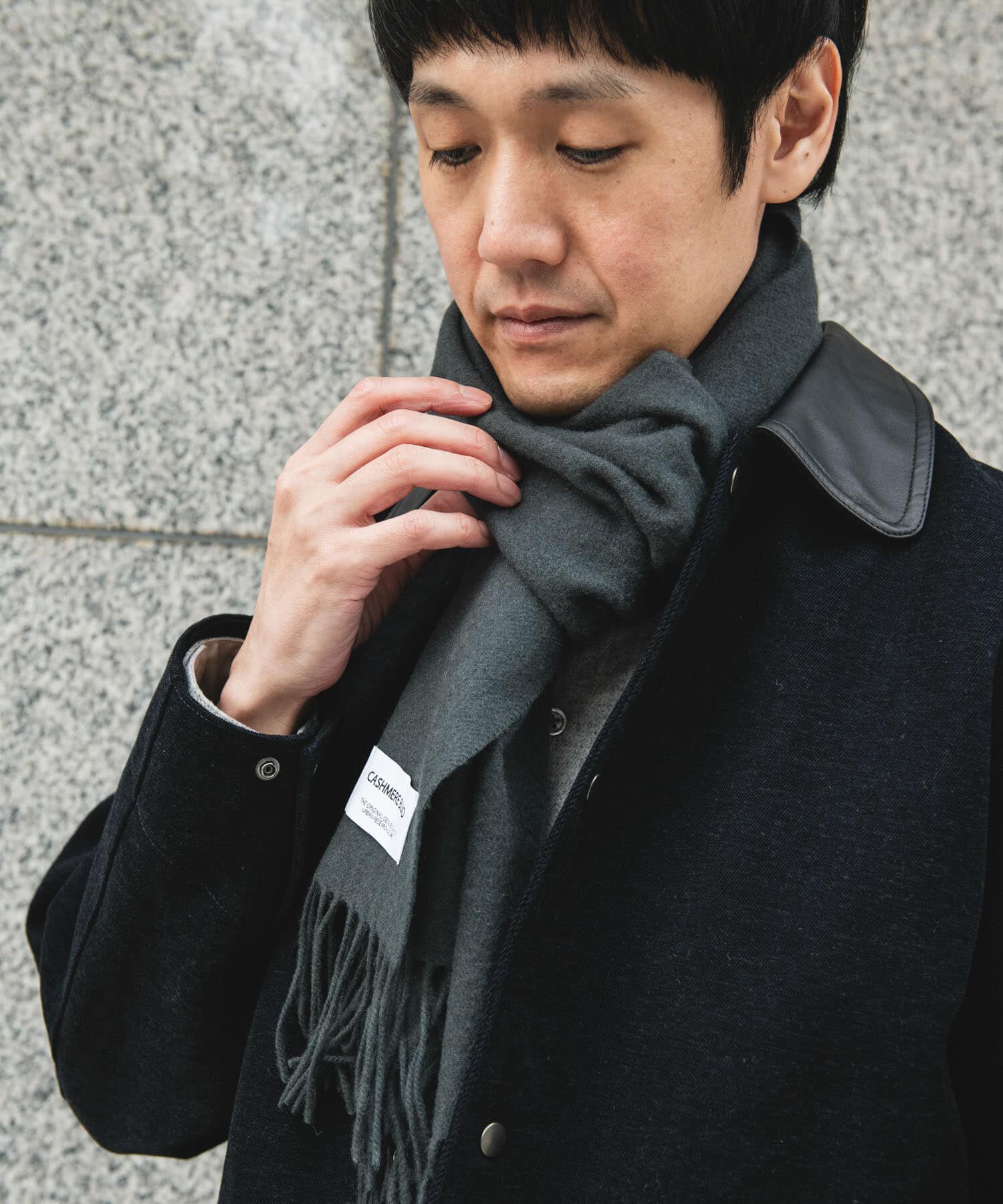 URBAN RESEARCH DOORS「カシミヤブレンドマフラー」|マフラー|