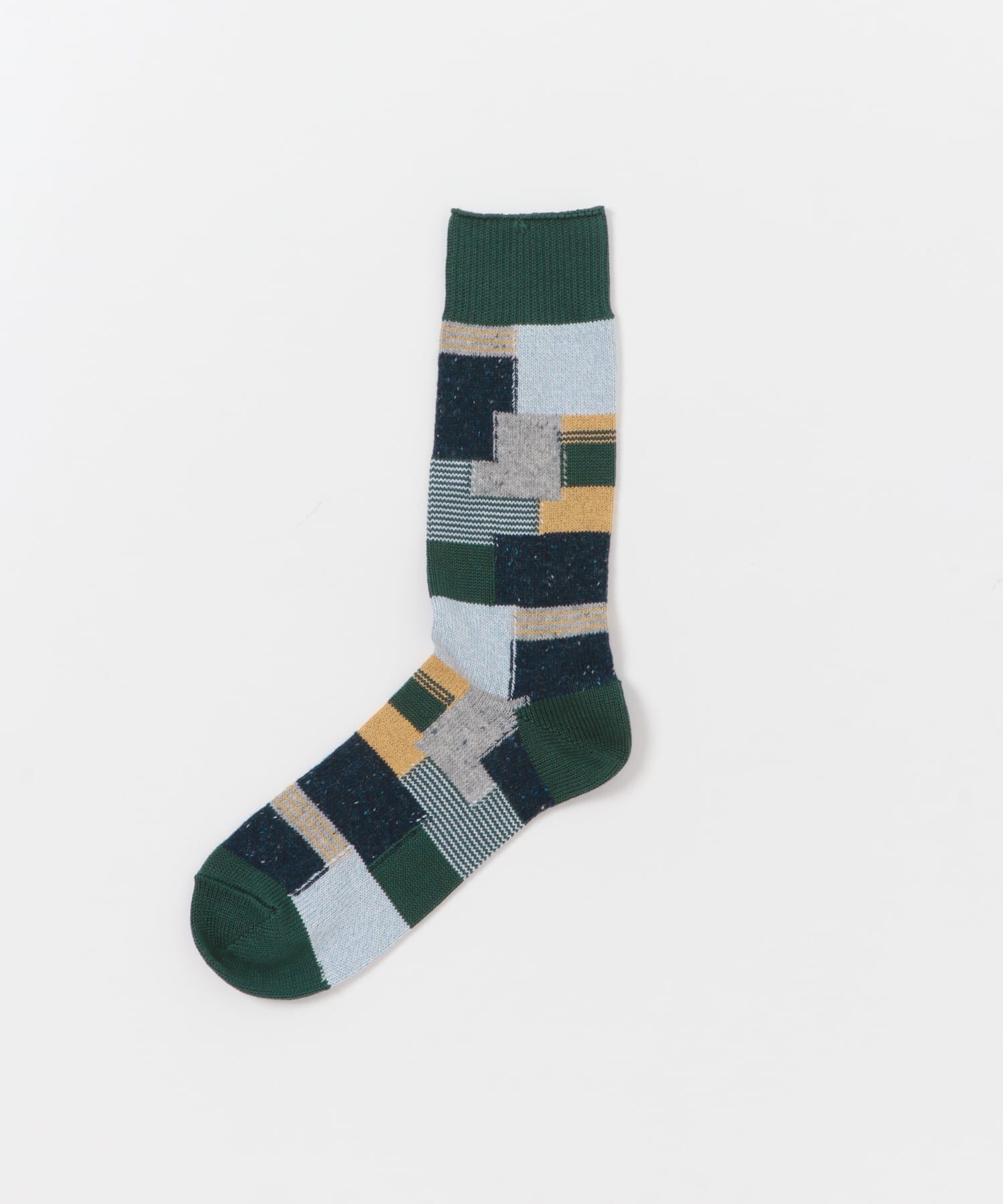 URBAN RESEARCH DOORS「『別注』Anonymous Ism&times;DOORS　パッチワーククルー」|ソックス|