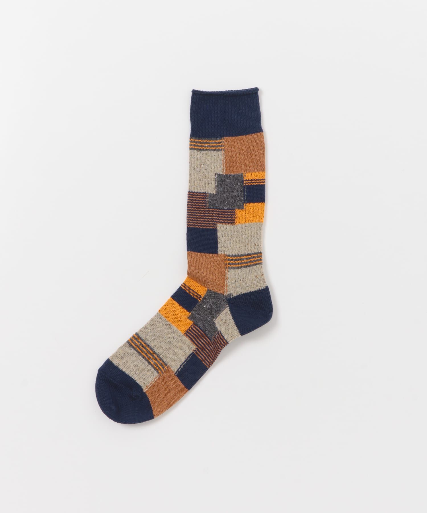 URBAN RESEARCH DOORS「『別注』Anonymous Ism&times;DOORS　パッチワーククルー」|ソックス|