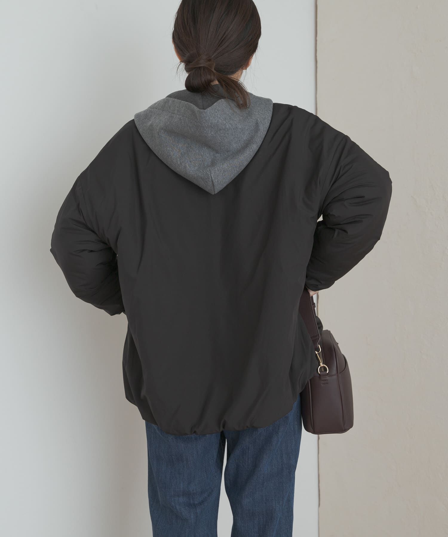 URBAN RESEARCH DOORS「『UR TECH』撥水ポケッタブル中綿ブルゾン」|ブルゾン・スタジャン|