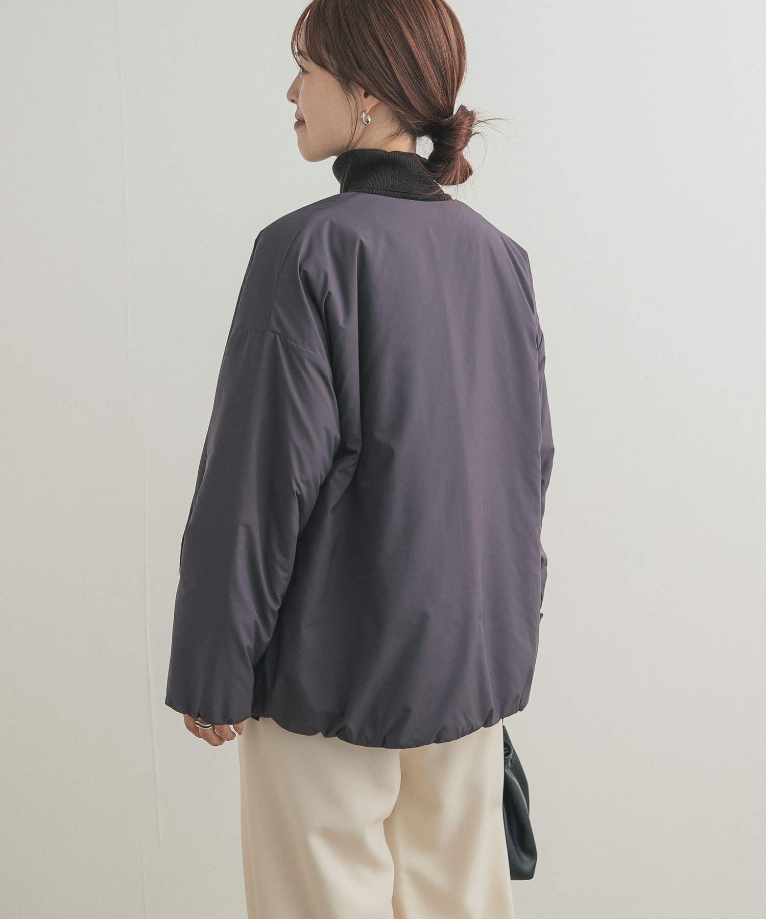 URBAN RESEARCH DOORS「『UR TECH』撥水ポケッタブル中綿ブルゾン」|ブルゾン・スタジャン|