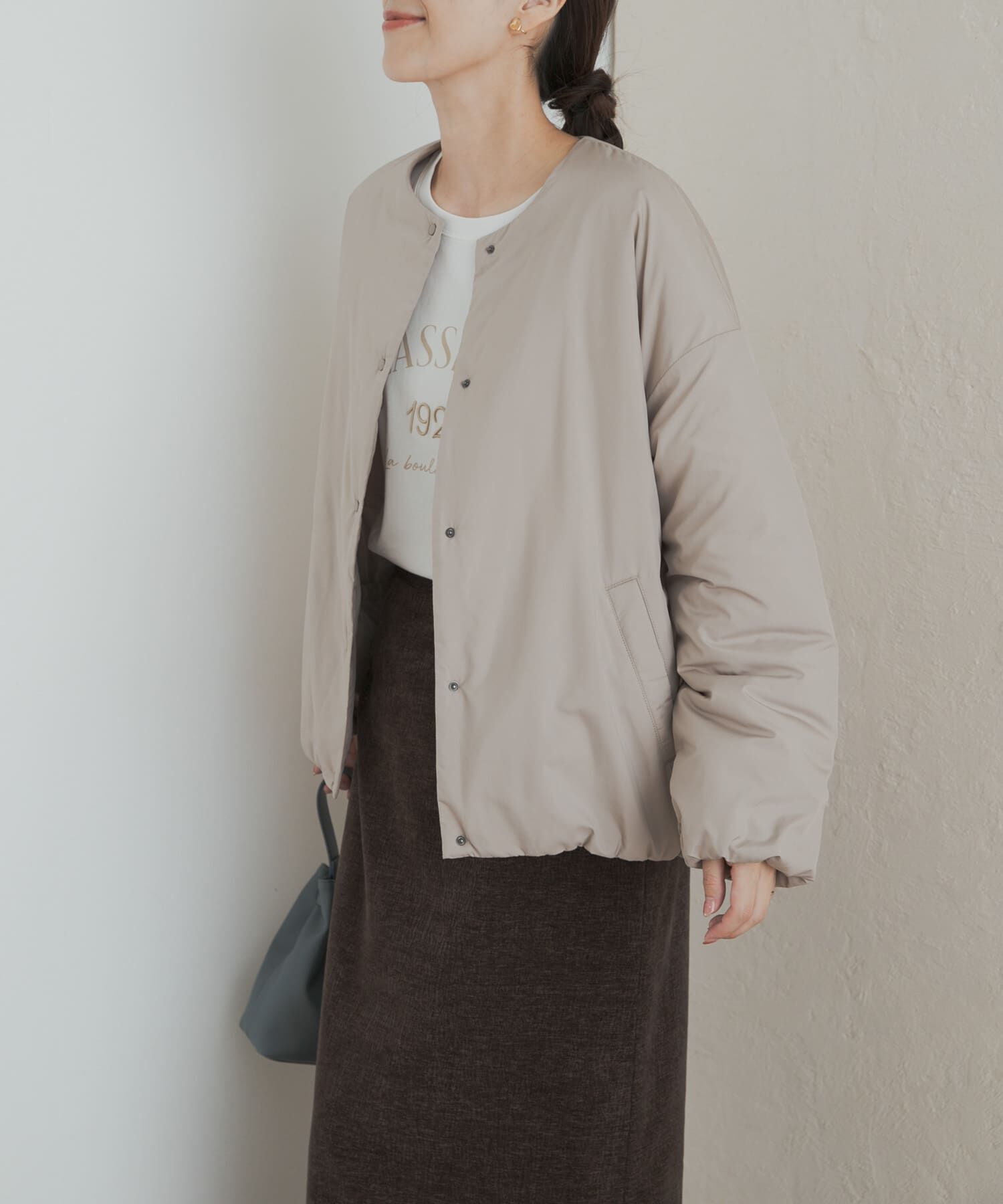 URBAN RESEARCH DOORS「『UR TECH』撥水ポケッタブル中綿ブルゾン」|ブルゾン・スタジャン|