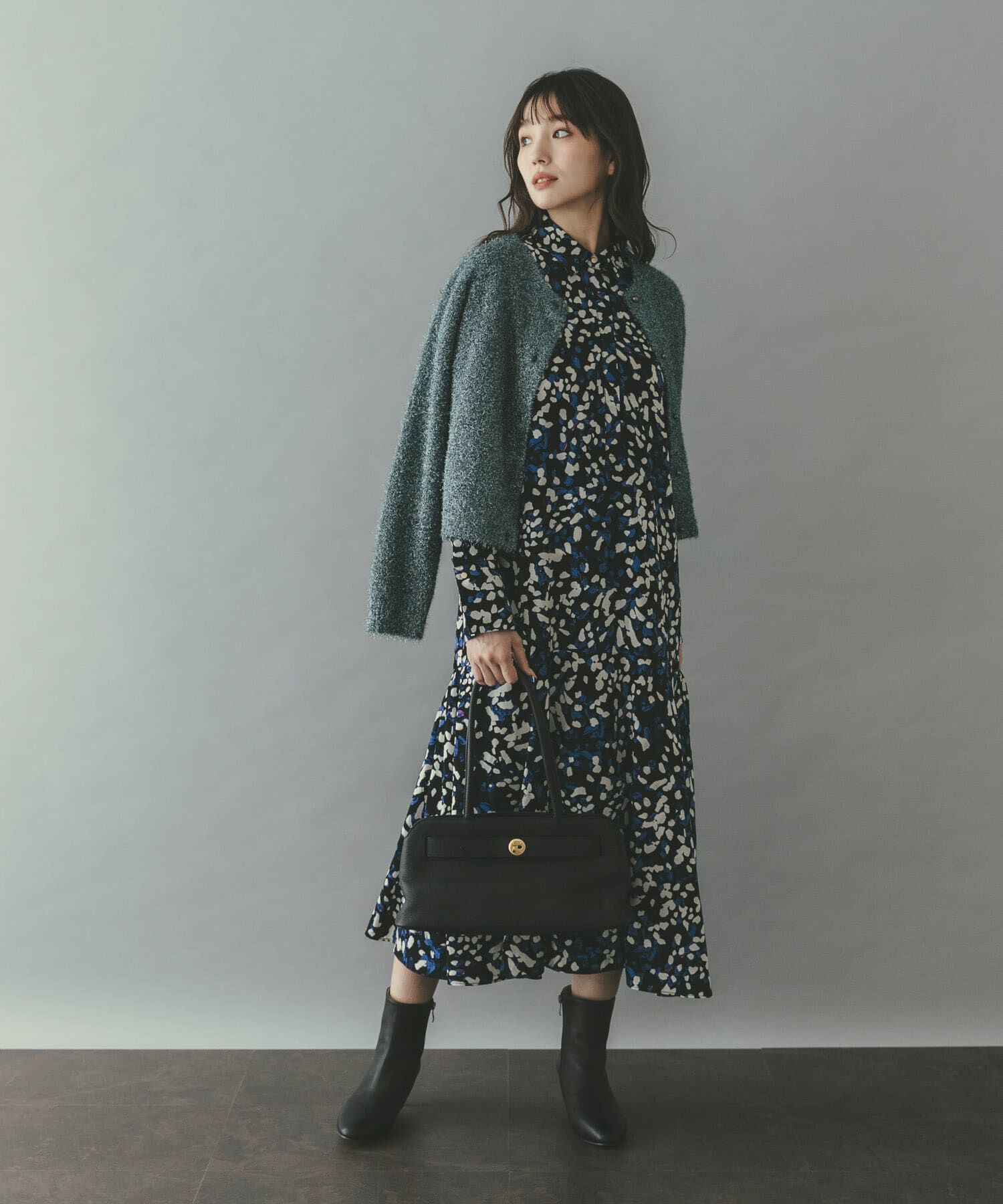 URBAN RESEARCH ROSSO「ラメシャギーカーディガン」|カーディガン|