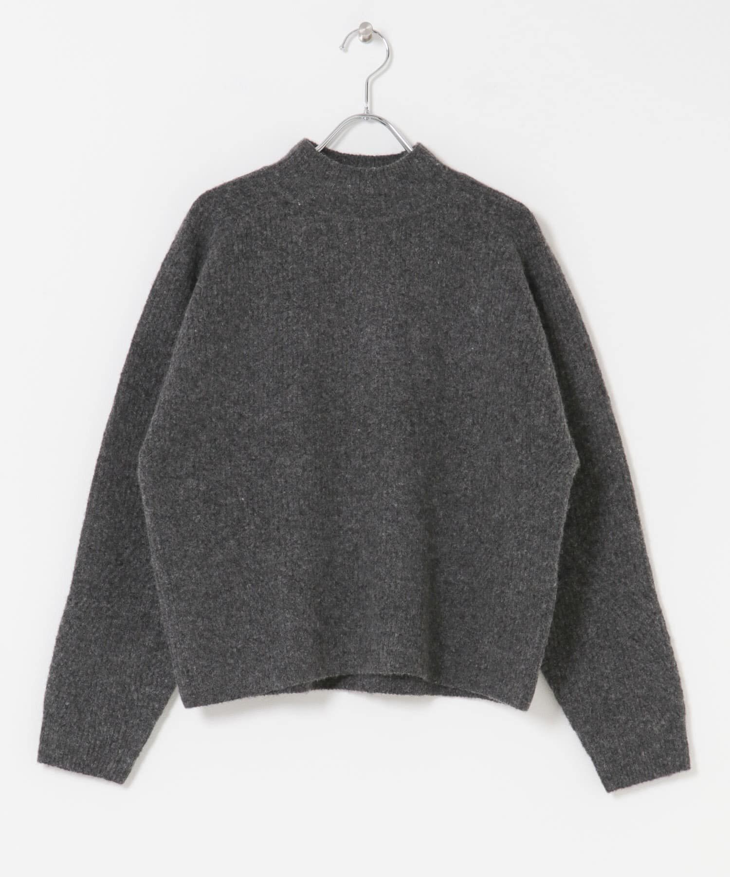 URBAN RESEARCH DOORS「FORK&SPOON　畦編みハイネックニット」|ニット・セーター|