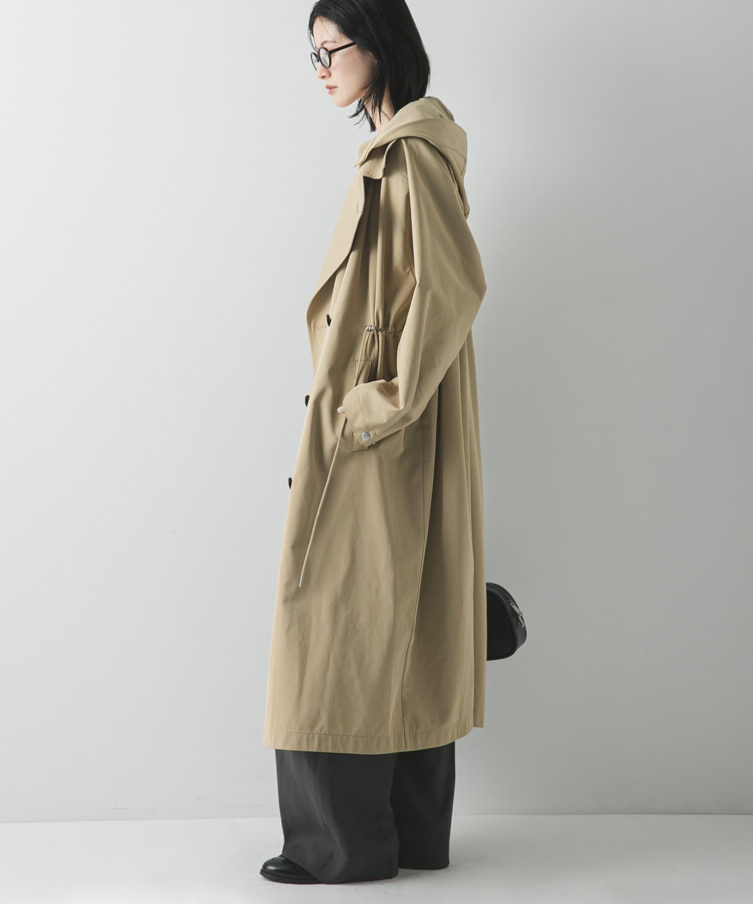 URBAN RESEARCH「フーディー2WAYトレンチコート」|トレンチコート|
