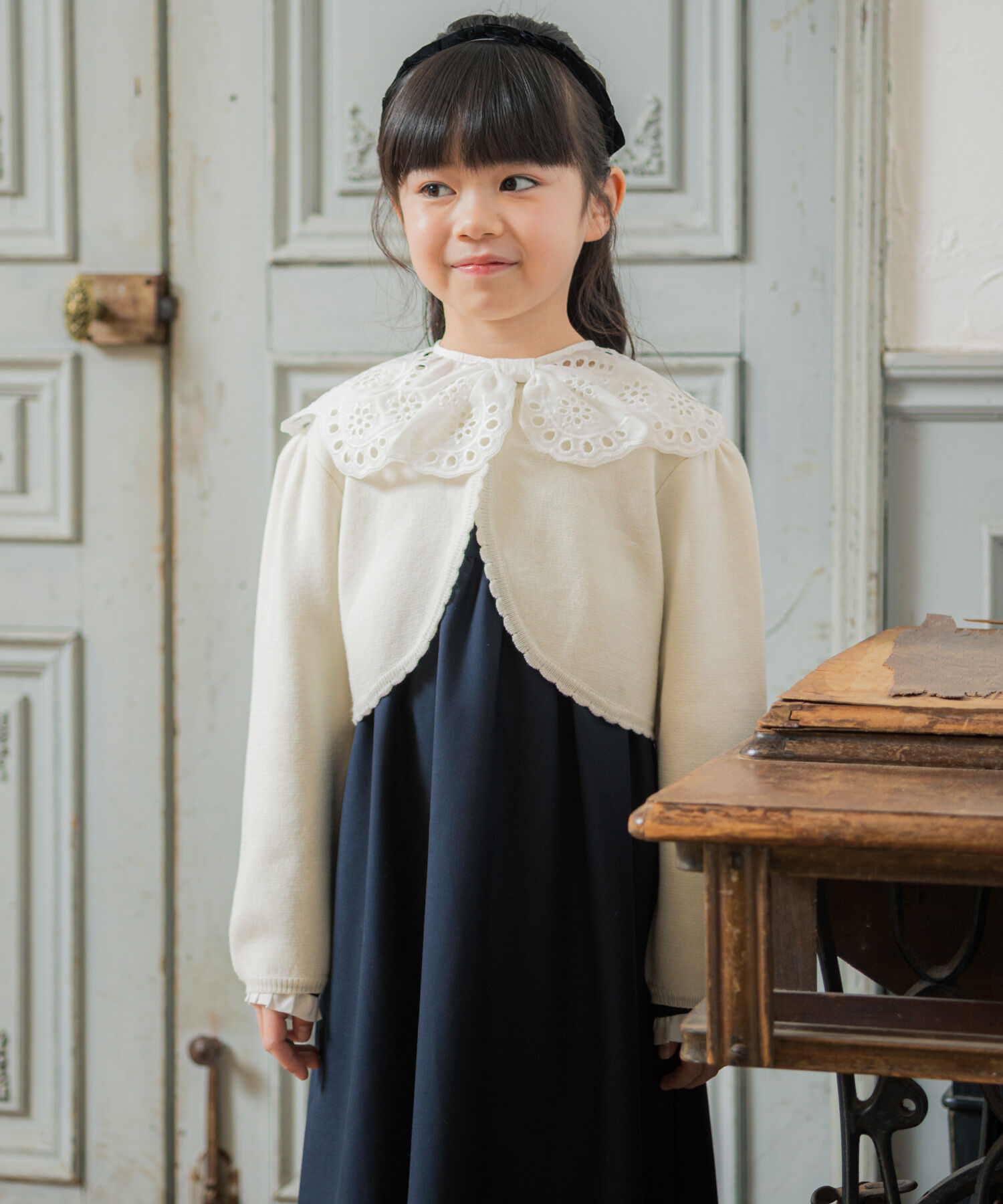 URBAN RESEARCH DOORS「ニットボレロカーディガン(KIDS)」|ニット・セーター|