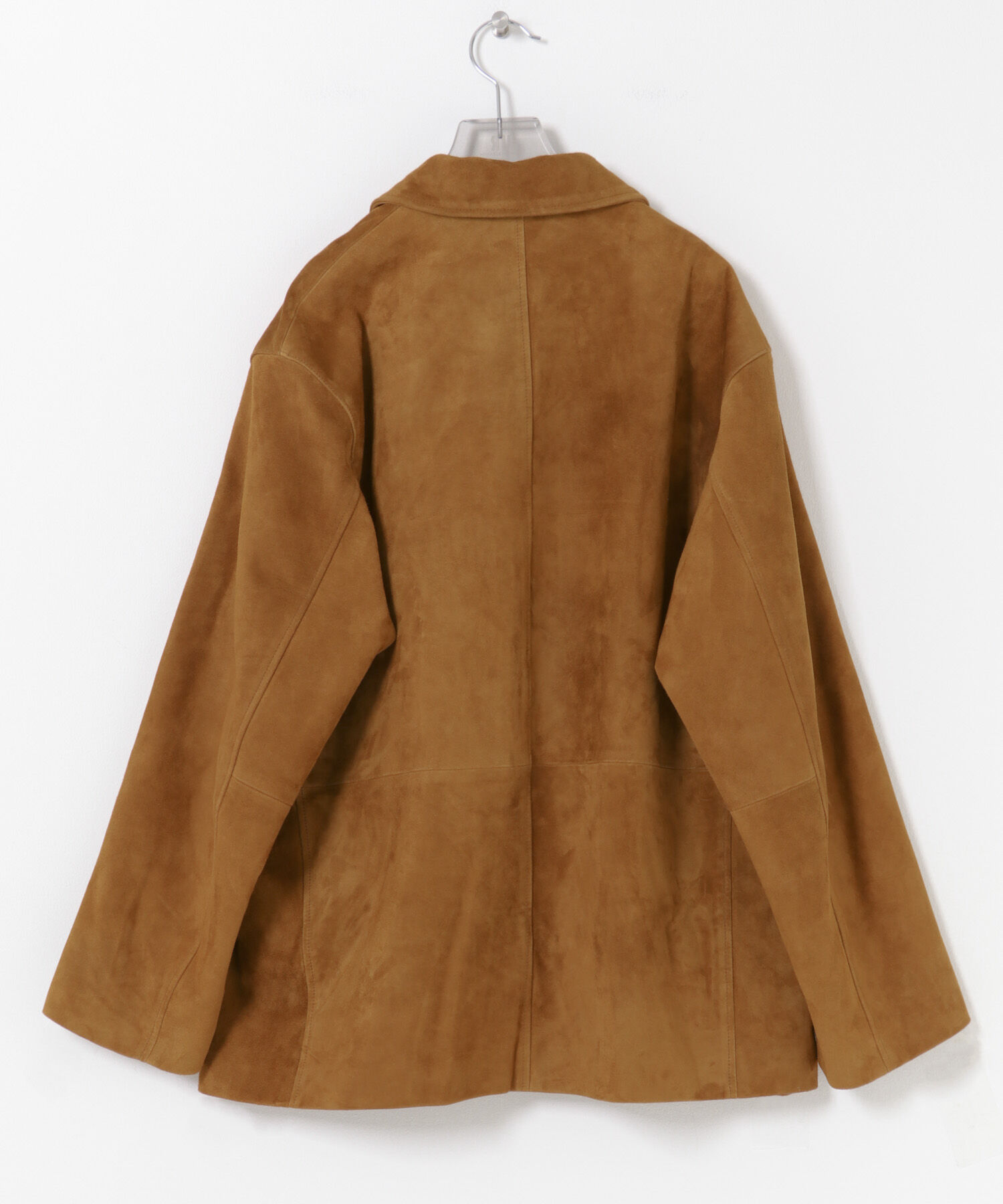 URBAN RESEARCH「GOAT SUEDE MAC COAT」|ノーカラーコート|