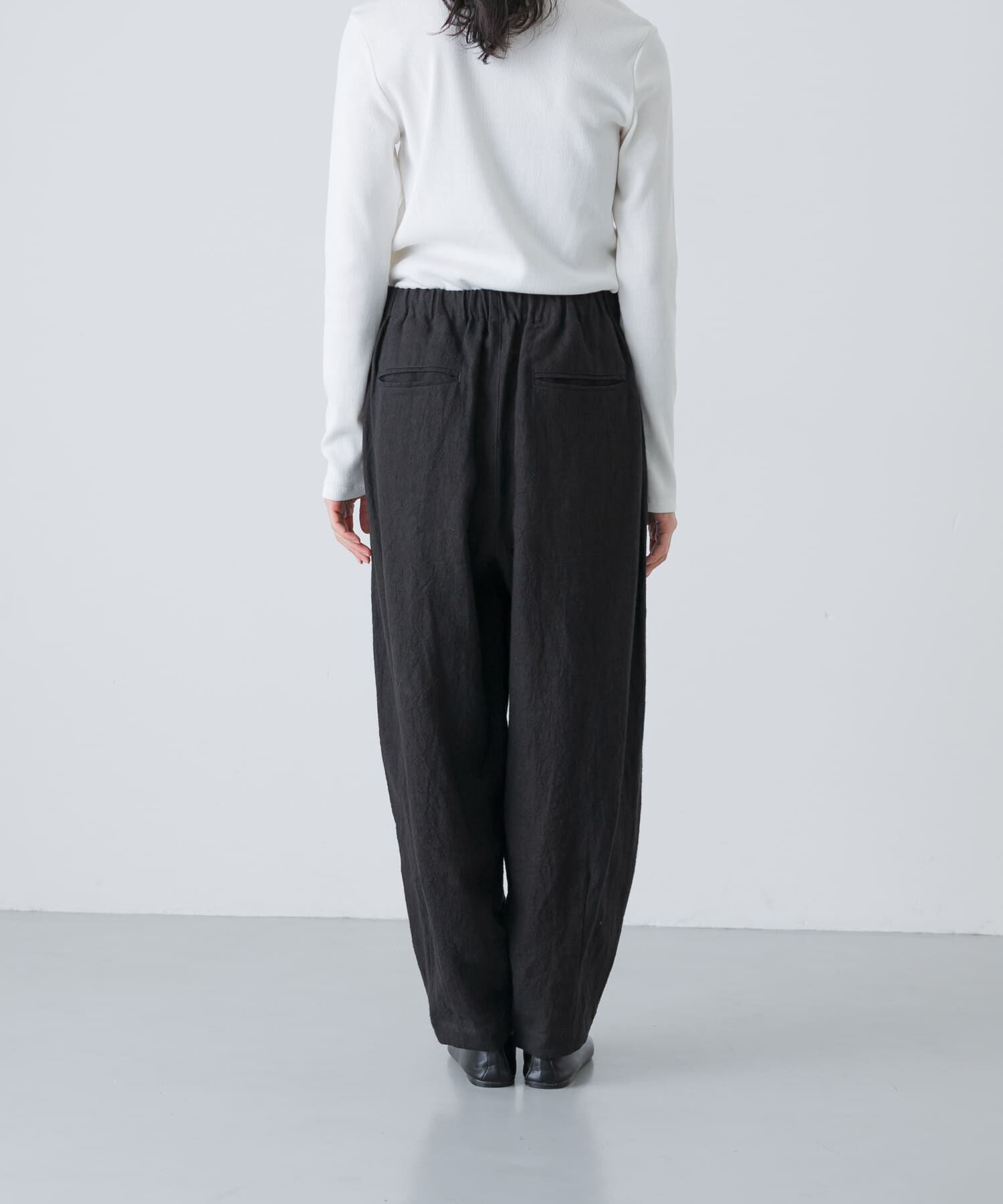 かぐれ「リネンラミールーズテーパードパンツ」|その他|