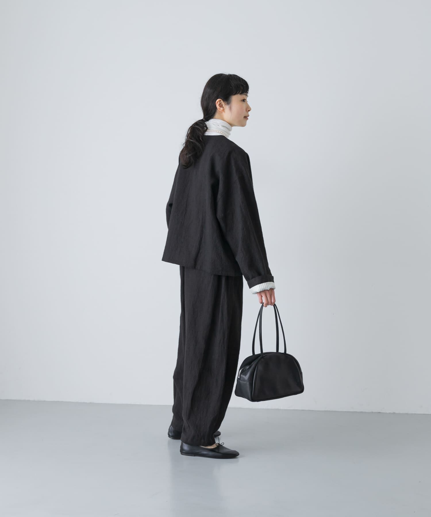 かぐれ「リネンラミールーズテーパードパンツ」|その他|