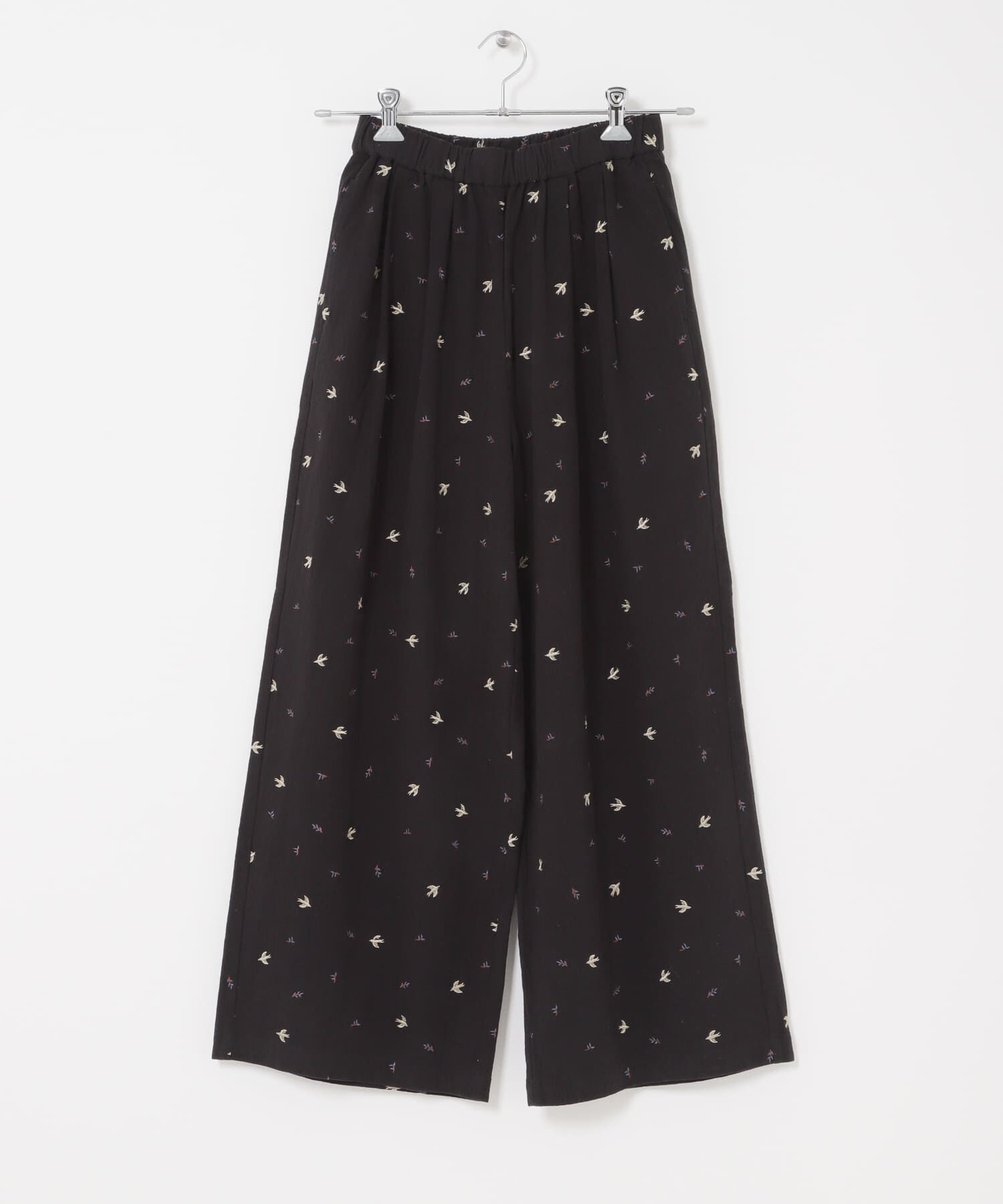 かぐれ「ツバメ刺繍イージーパンツ」|その他|