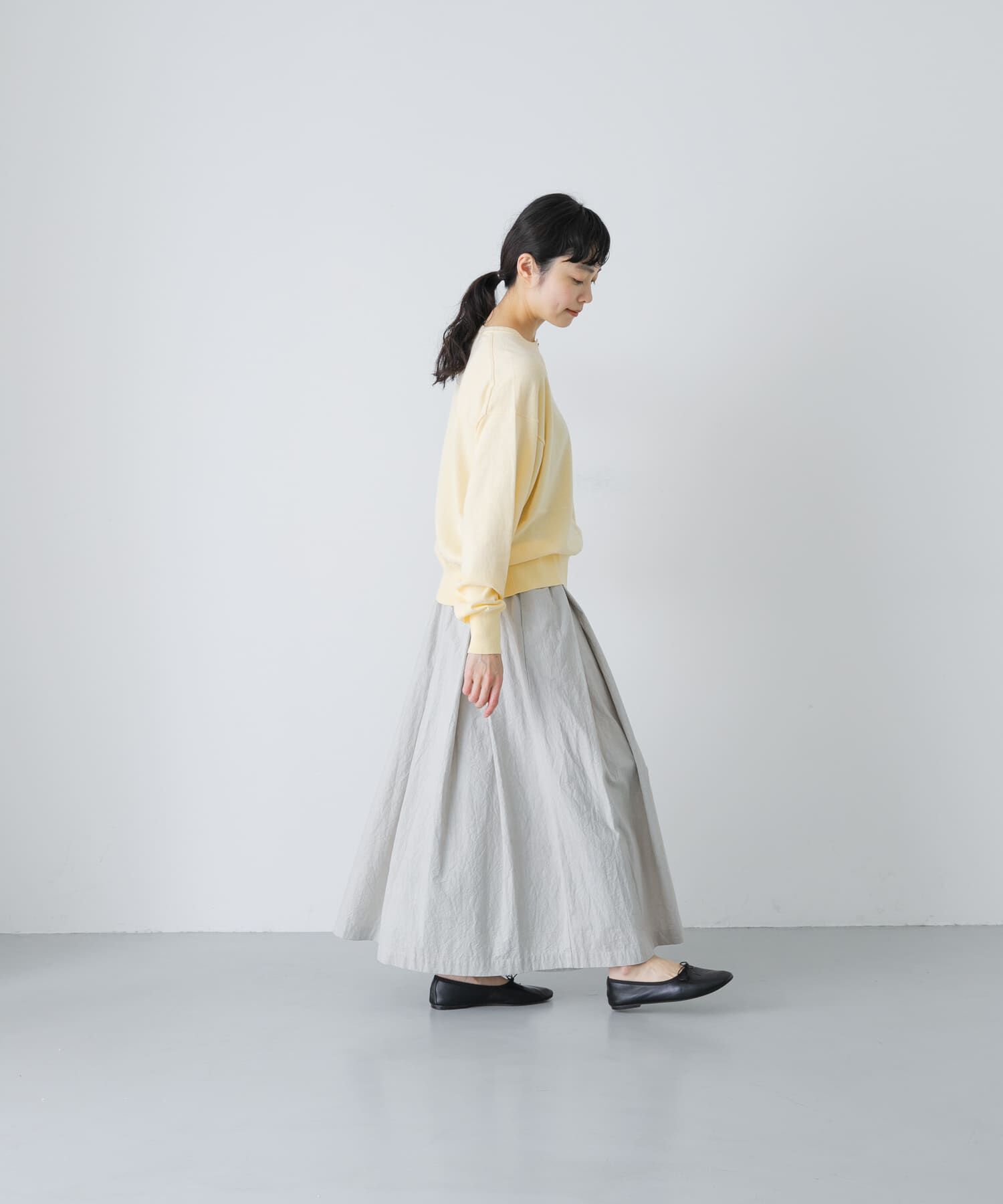 かぐれ「コットンタックスカート」|スカート|
