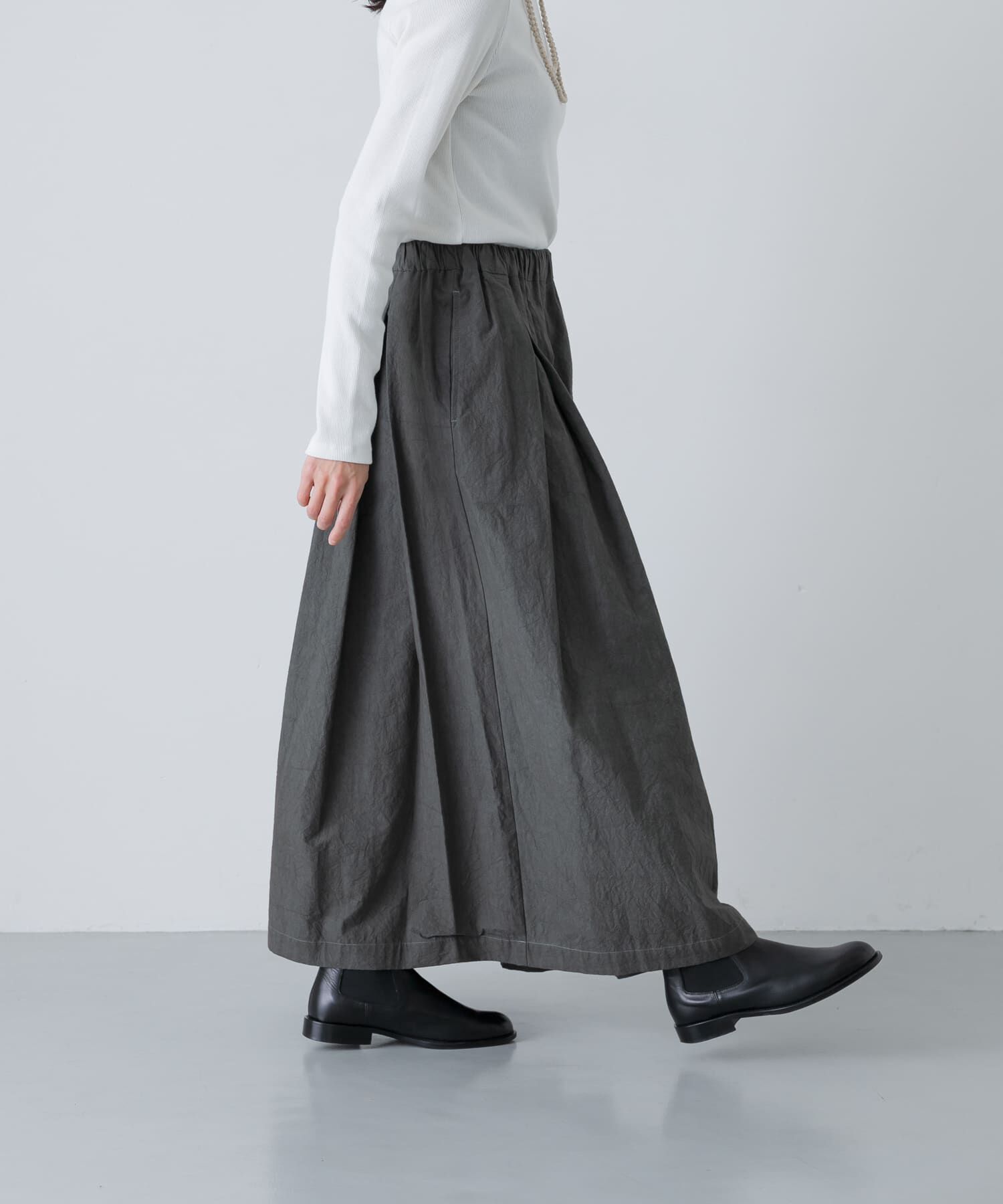 かぐれ「コットンタックスカート」|スカート|