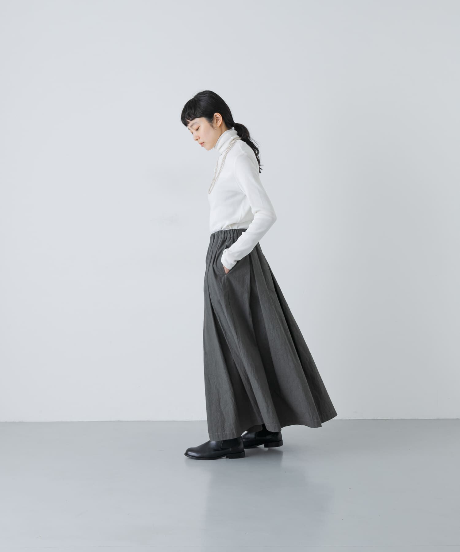 かぐれ「コットンタックスカート」|スカート|