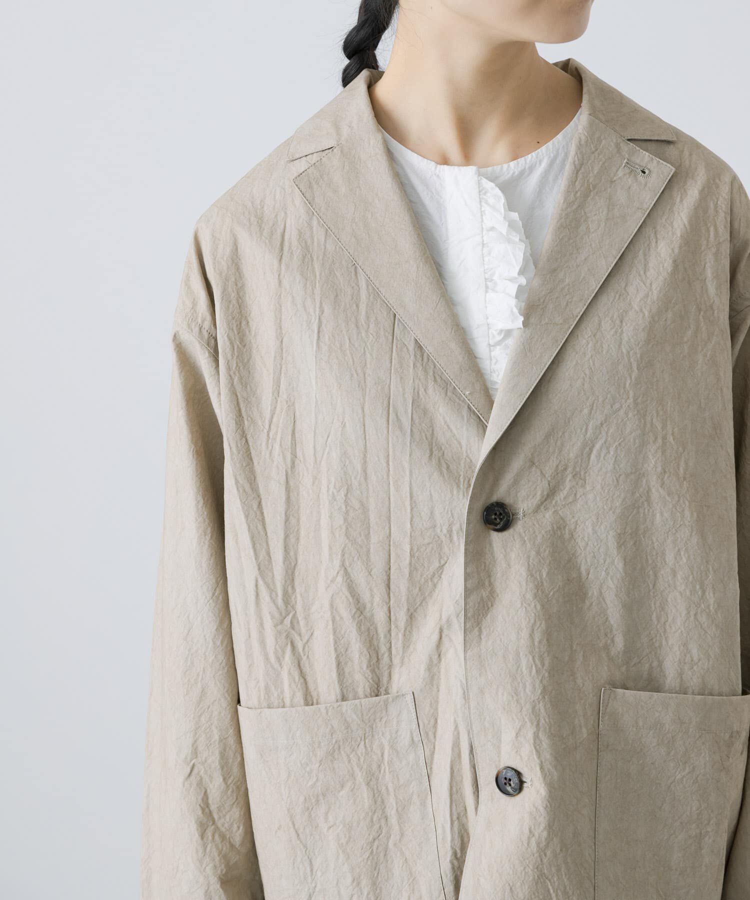 かぐれ「『ユニセックス』コットンテーラードジャケット」|その他|