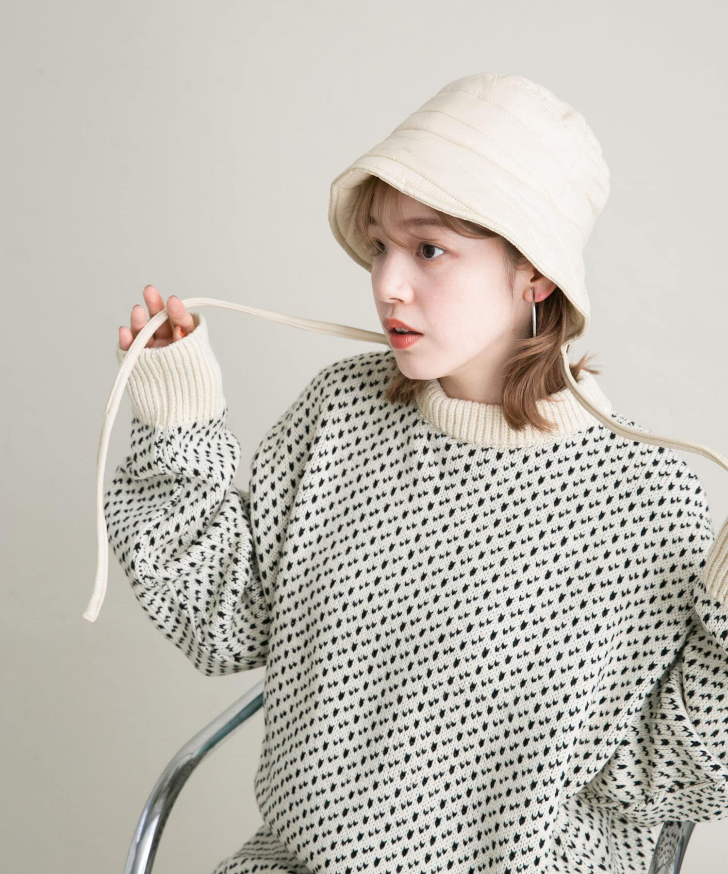  「バックドロストバケットHAT」|ハット|