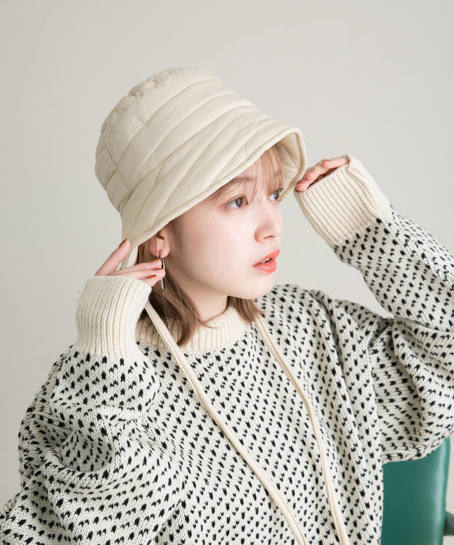  「バックドロストバケットHAT」|ハット|