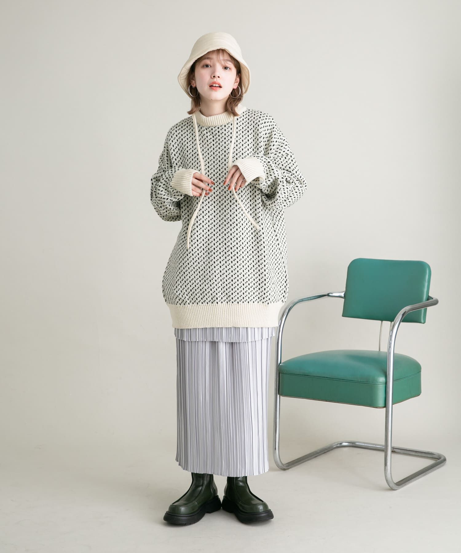  「バックドロストバケットHAT」|ハット|