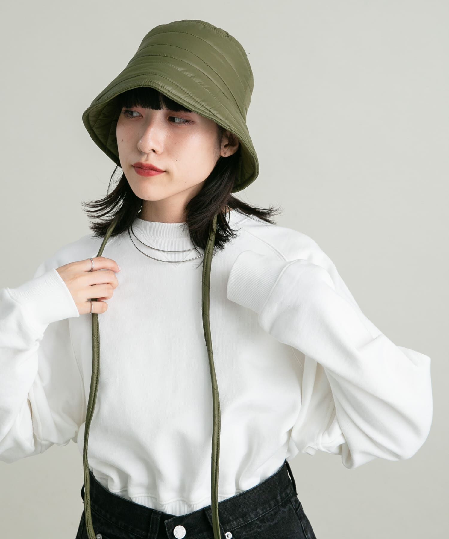  「バックドロストバケットHAT」|ハット|