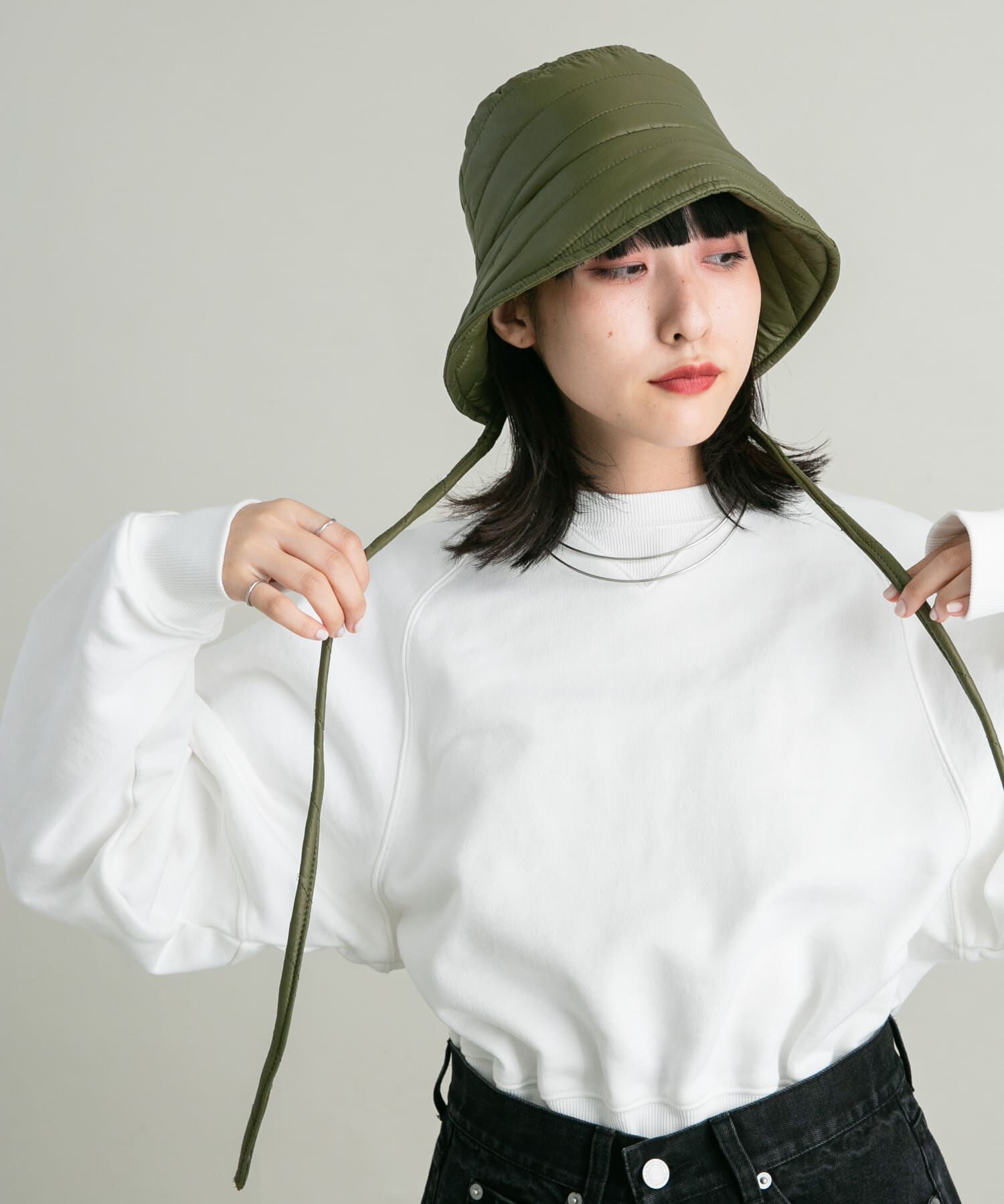  「バックドロストバケットHAT」|ハット|