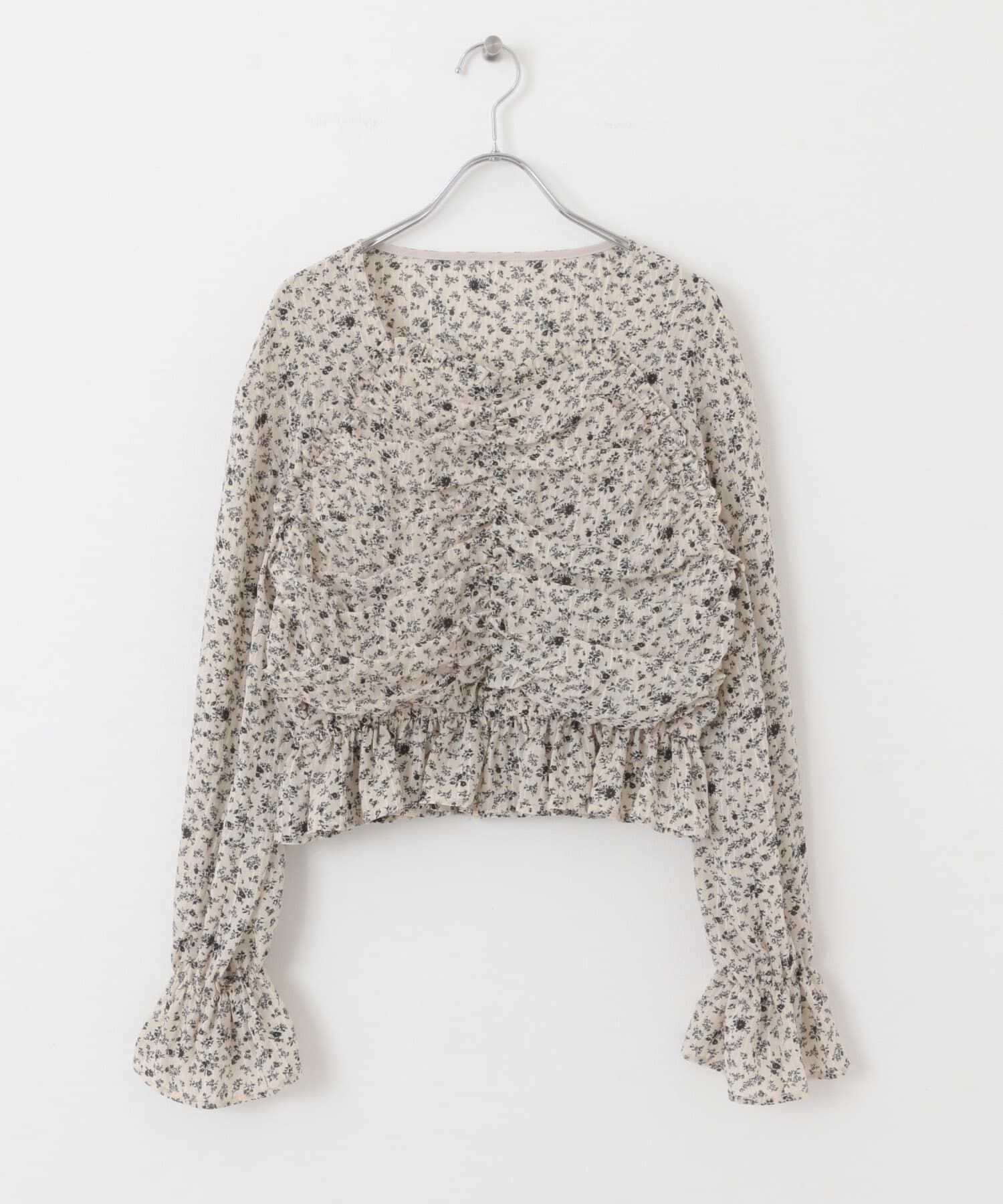  「フラワープリントビスチェブラウス」|シャツ・ブラウス|