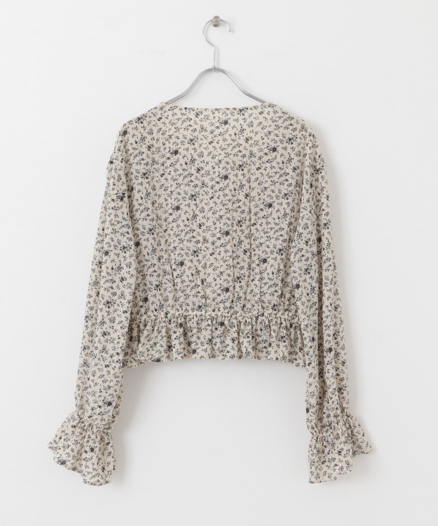  「フラワープリントビスチェブラウス」|シャツ・ブラウス|