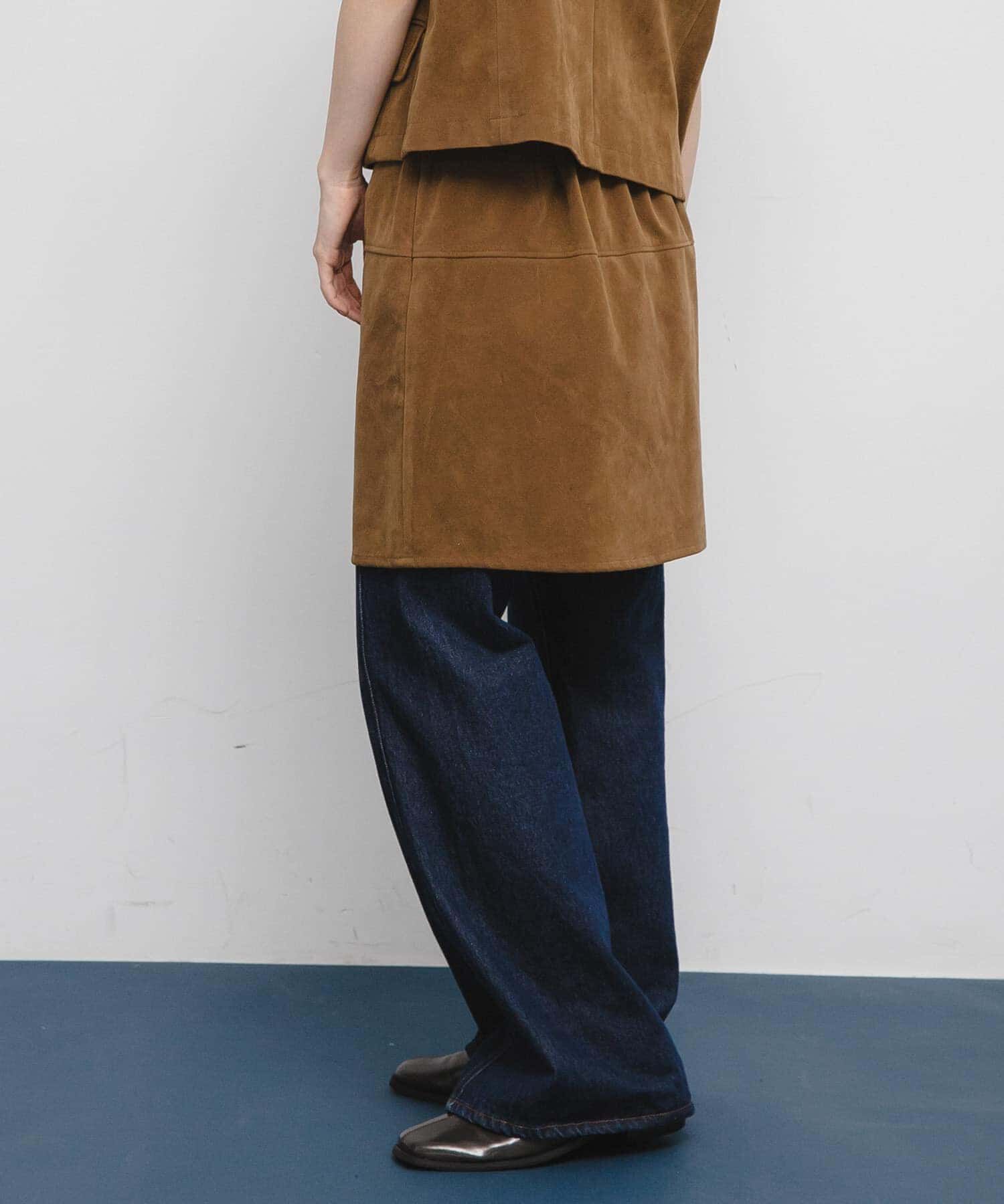  「トラペーズミニスカート」|スカート|