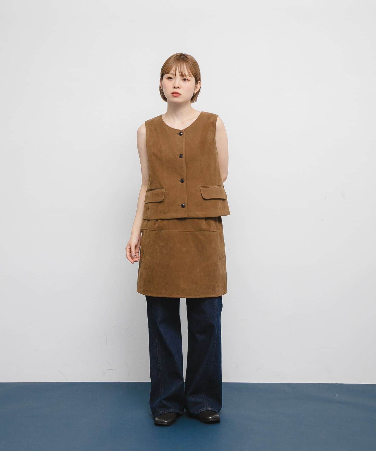  「トラペーズミニスカート」|スカート|