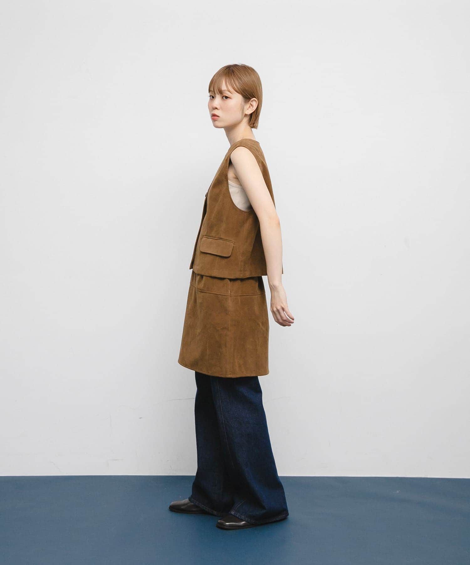  「トラペーズミニスカート」|スカート|