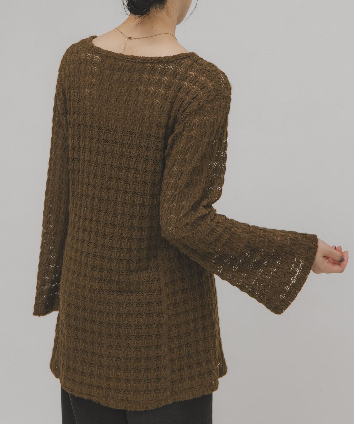  「シャギーレーストップス」|Tシャツ・カットソー|