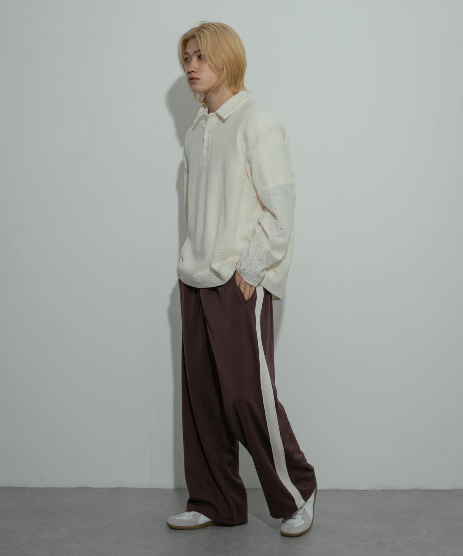 SENSE OF PLACE by URBAN RESEARCH「シアーペイズリーポロシャツ」|ポロシャツ|