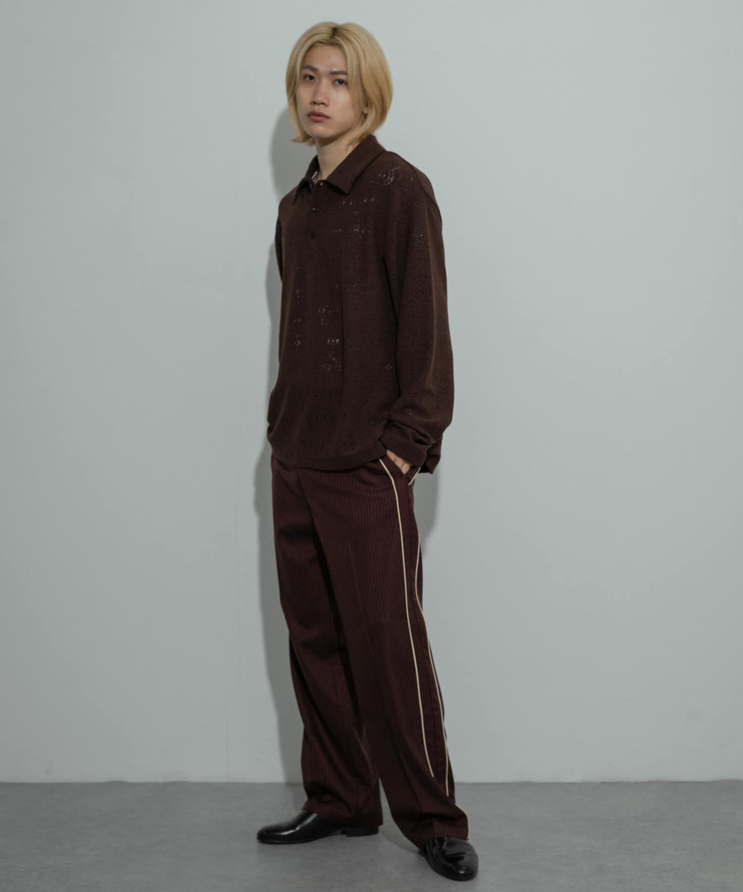 SENSE OF PLACE by URBAN RESEARCH「シアーペイズリーポロシャツ」|ポロシャツ|