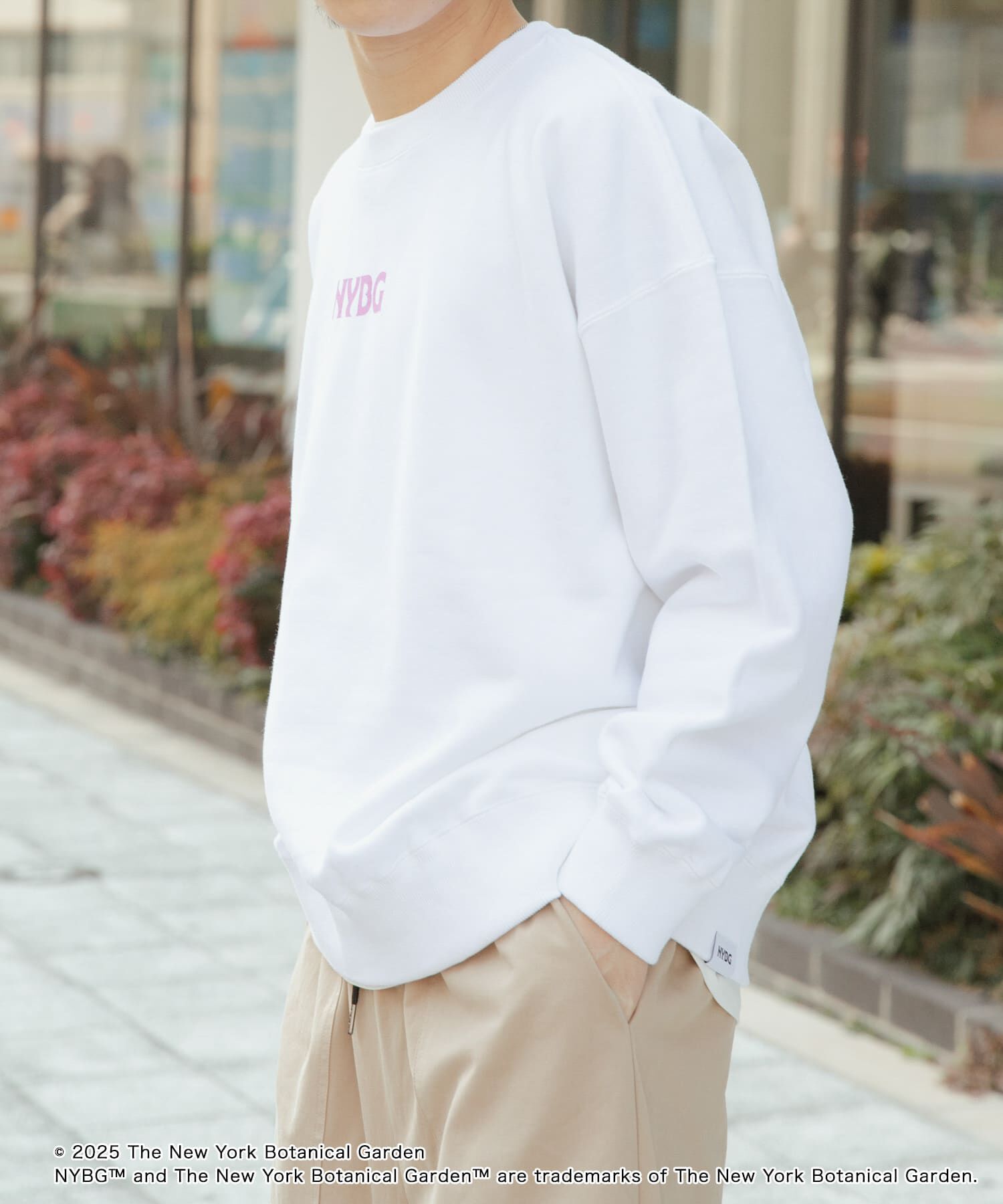 SENSE OF PLACE by URBAN RESEARCH「NYBG　クルーネックルーズスウェットA」|スウェット・ジャージ|