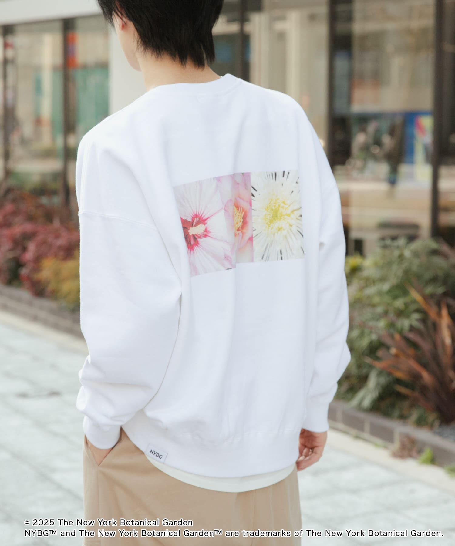 SENSE OF PLACE by URBAN RESEARCH「NYBG　クルーネックルーズスウェットA」|スウェット・ジャージ|