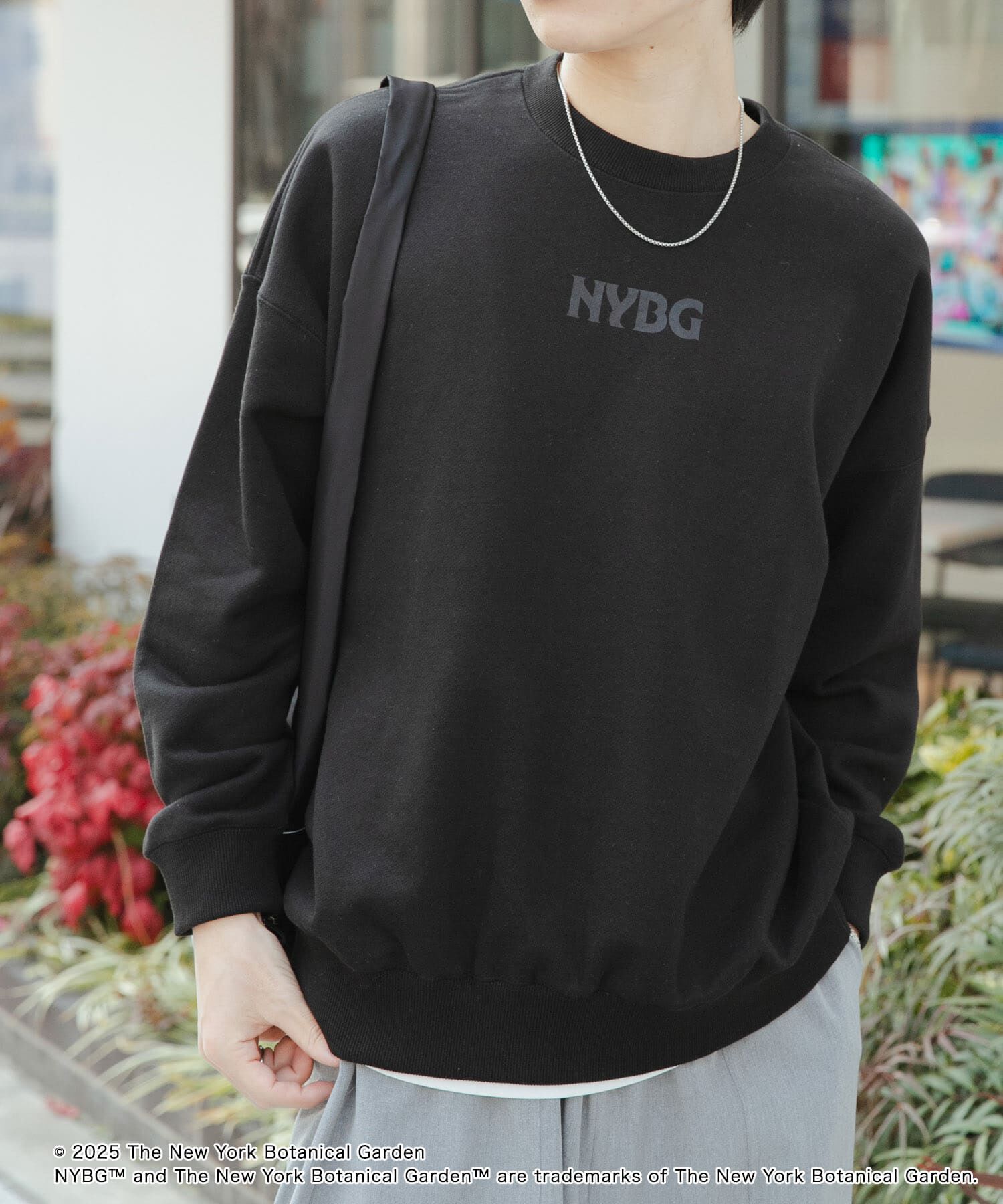 SENSE OF PLACE by URBAN RESEARCH「NYBG　クルーネックルーズスウェットA」|スウェット・ジャージ|